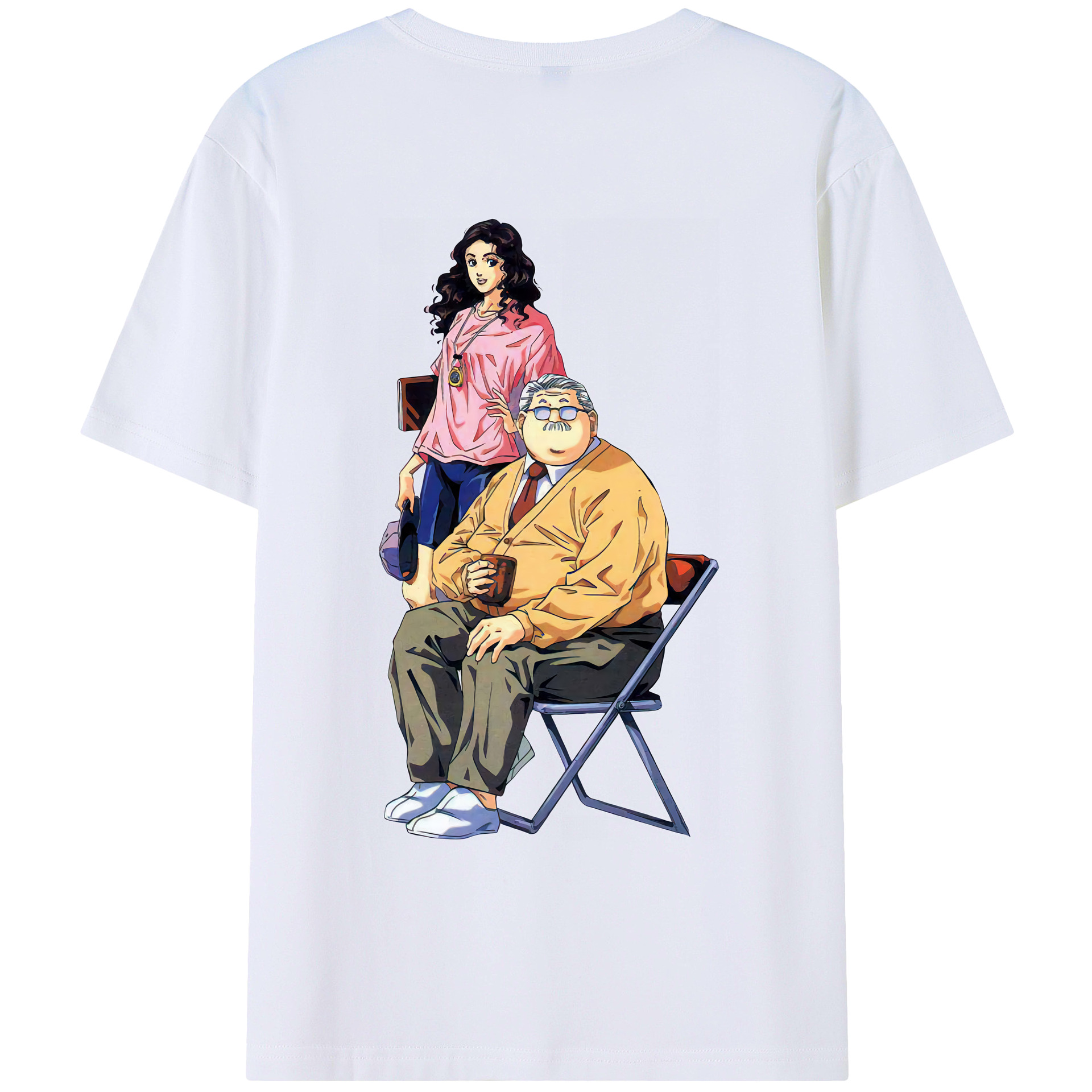 （画像用） SLAM DUNK／スラムダンク 綿100％ メンズ半袖Tシャツ（バックプリント） 通気性