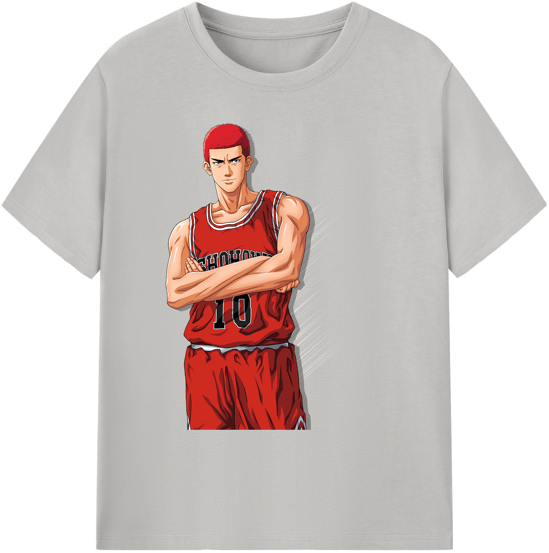 （画像用） SLAM DUNK／スラムダンク 綿100％ メンズ半袖Tシャツ｜肌触りやわらか＆通気性