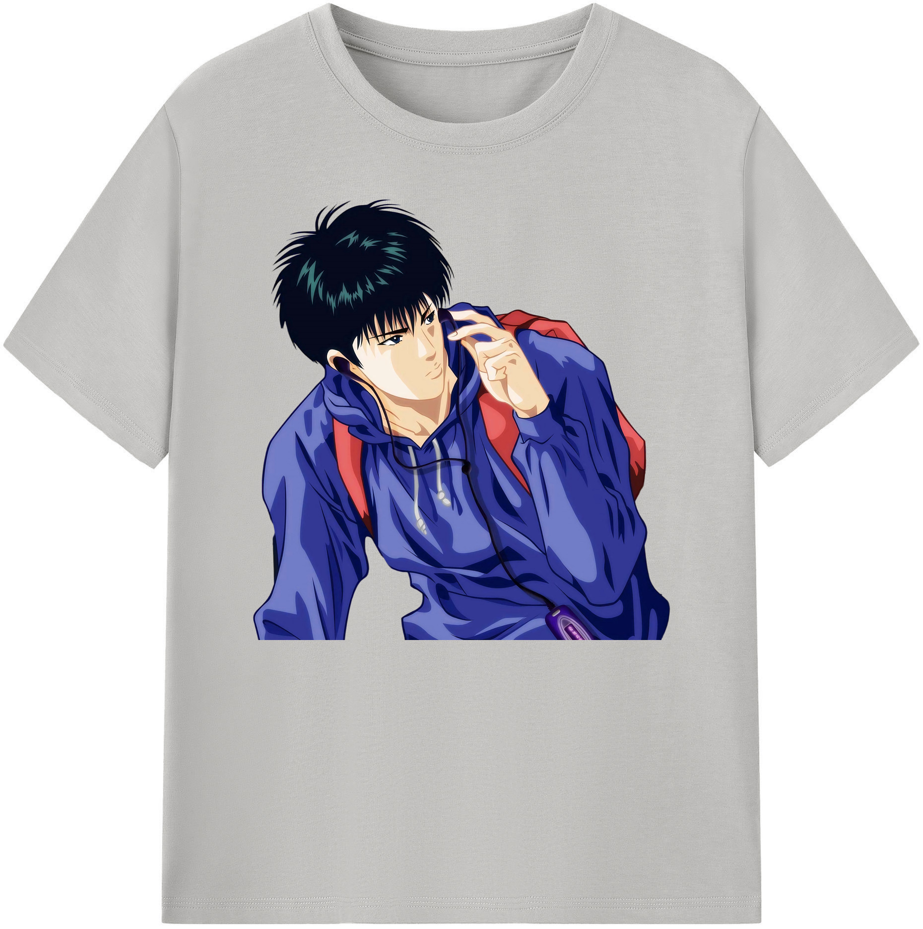 （画像用） SLAM DUNK／スラムダンク 綿100％ メンズ半袖Tシャツ｜肌触りやわらか＆通気性