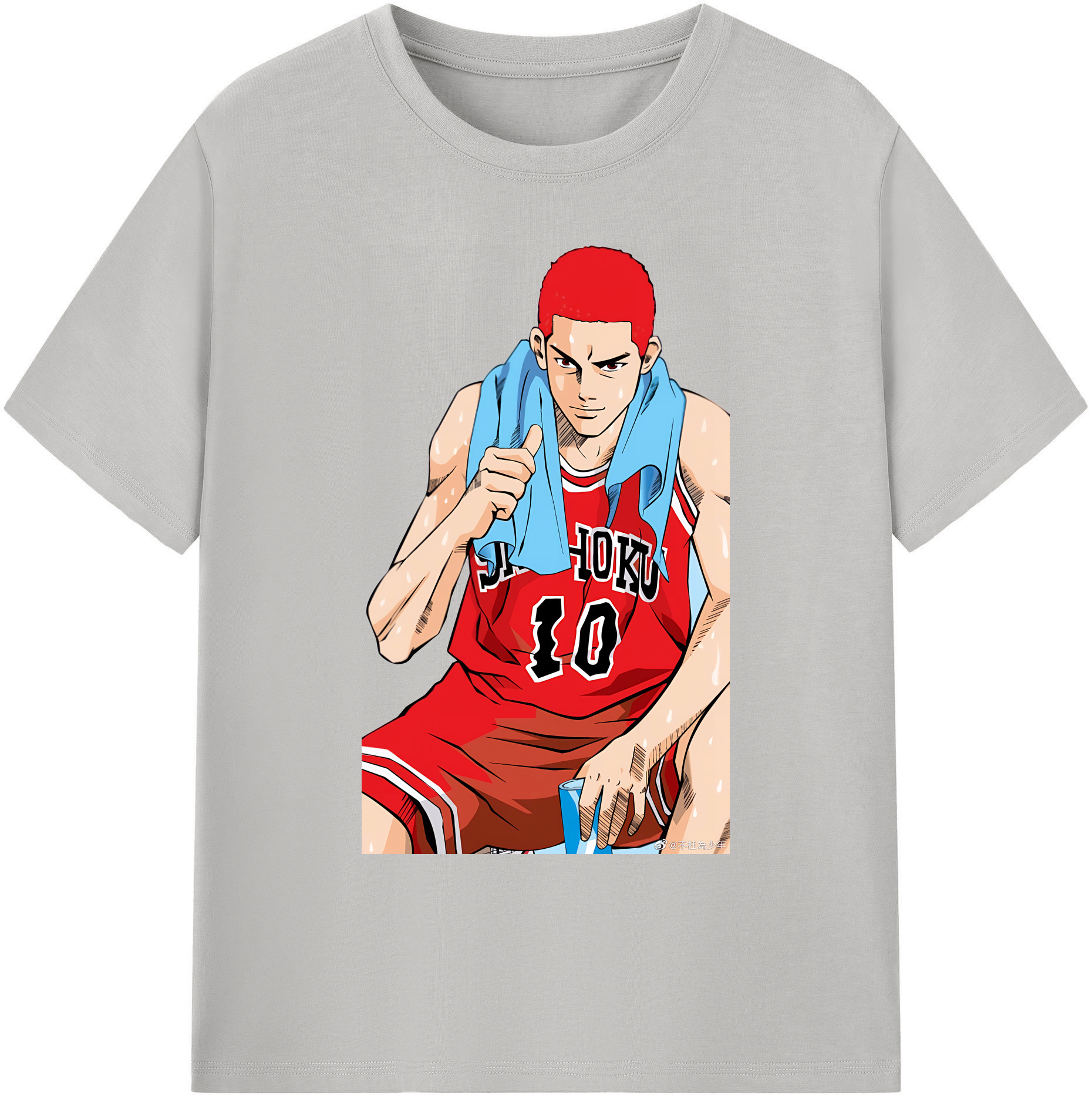 （画像用） SLAM DUNK／スラムダンク 綿100％ メンズ半袖Tシャツ｜肌触りやわらか＆通気性