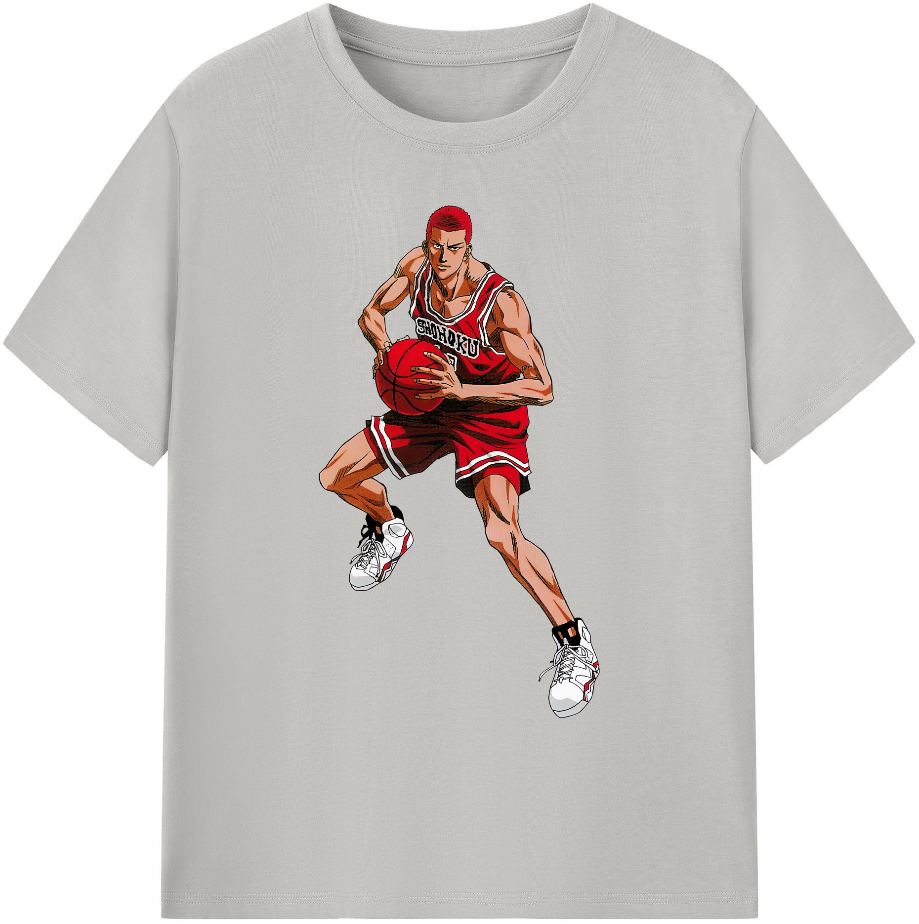 （画像用） SLAM DUNK／スラムダンク 綿100％ メンズ半袖Tシャツ｜肌触りやわらか＆通気性