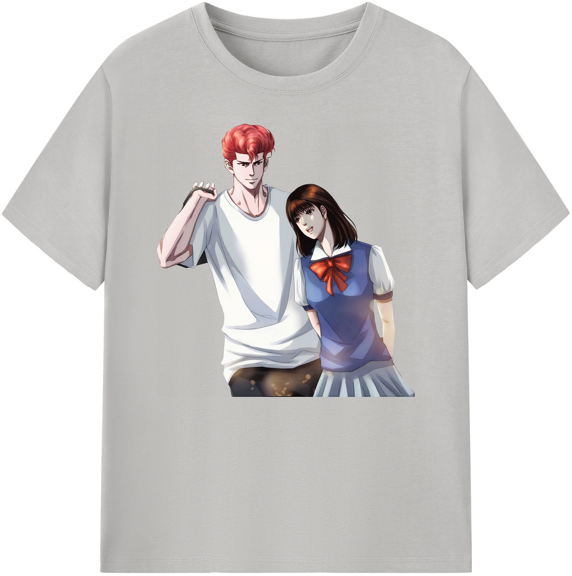 （画像用） SLAM DUNK／スラムダンク 綿100％ メンズ半袖Tシャツ｜肌触りやわらか＆通気性