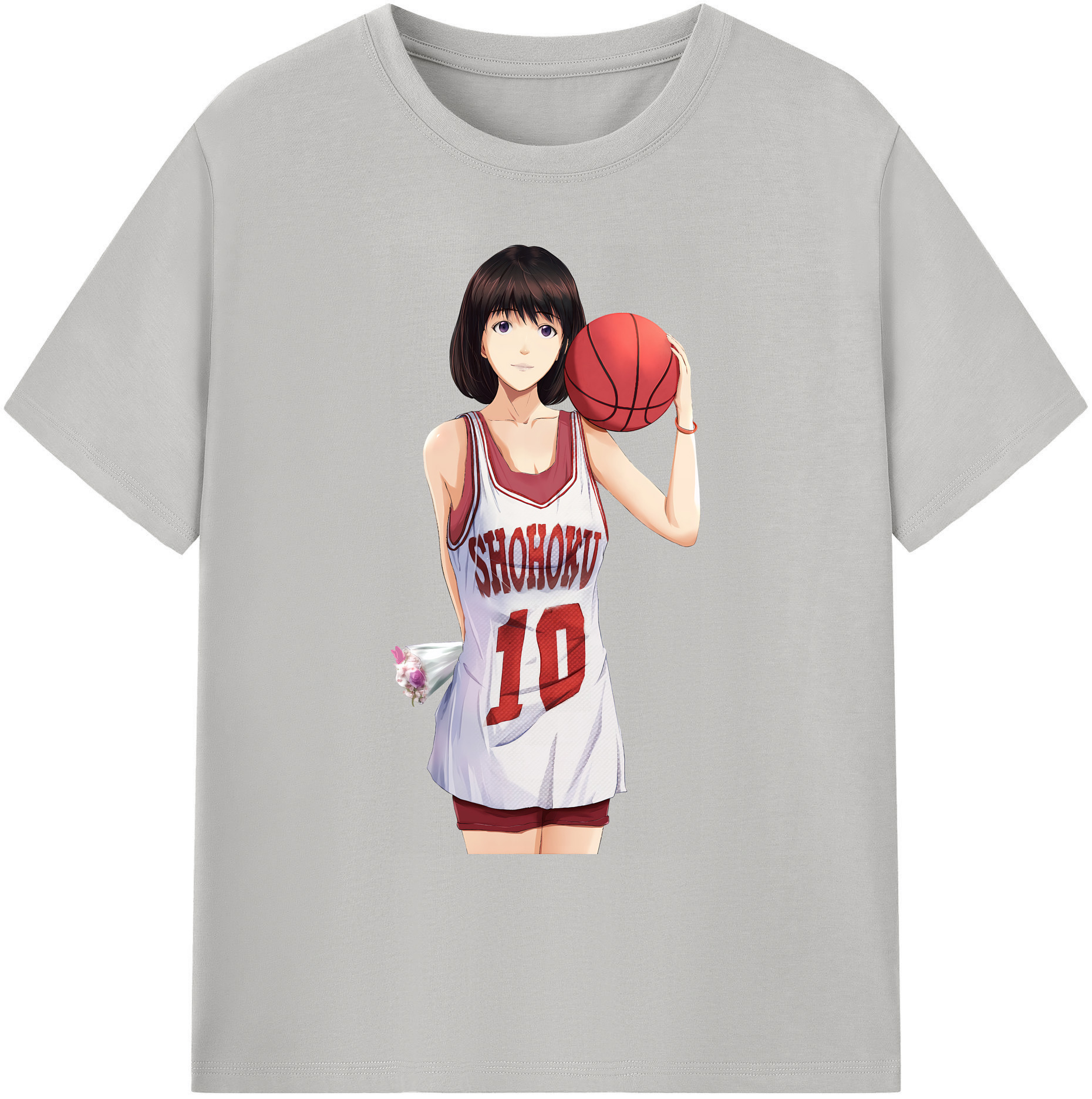 （画像用） SLAM DUNK／スラムダンク 綿100％ メンズ半袖Tシャツ｜肌触りやわらか＆通気性