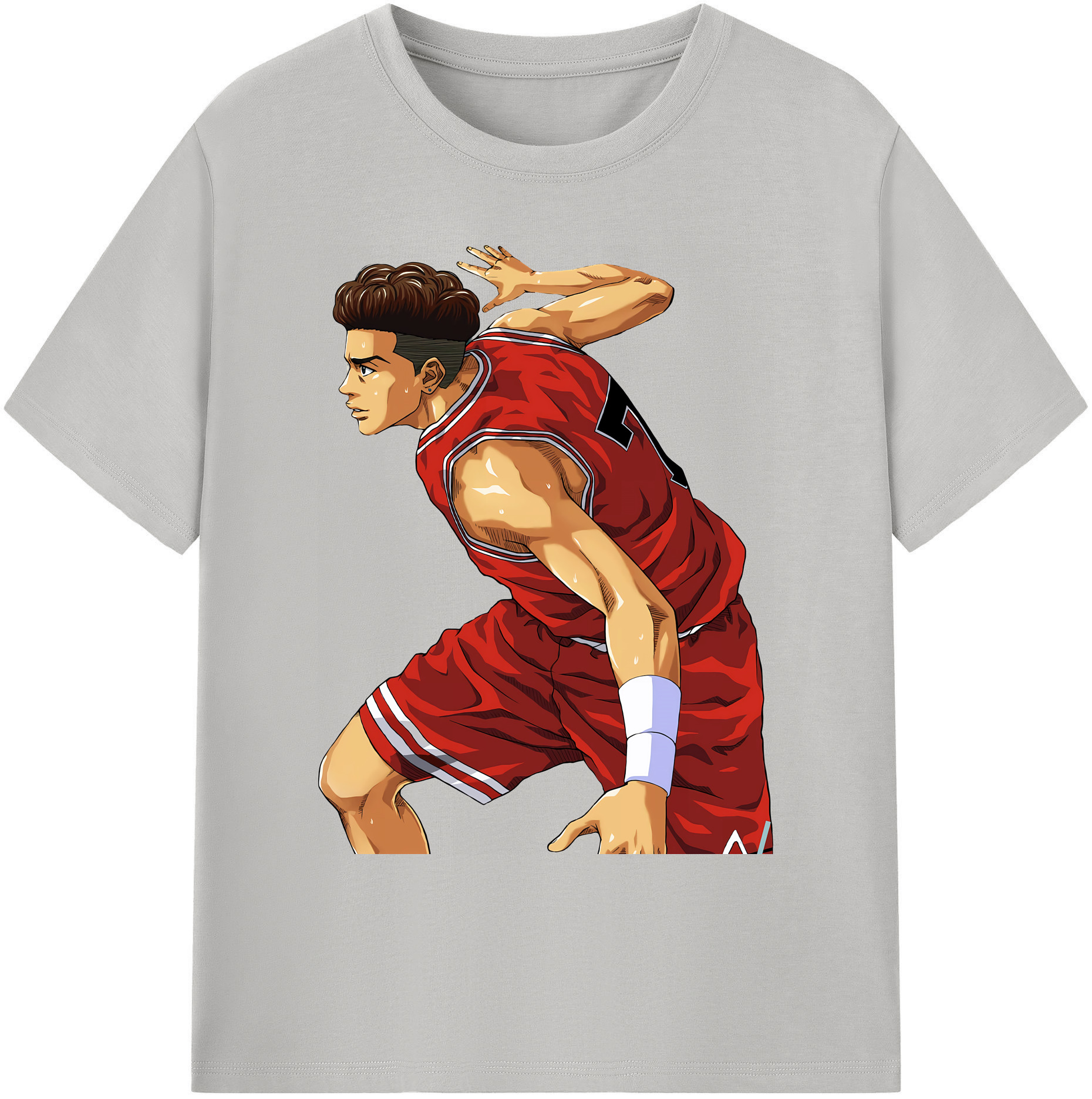 （画像用） SLAM DUNK／スラムダンク 綿100％ メンズ半袖Tシャツ｜肌触りやわらか＆通気性