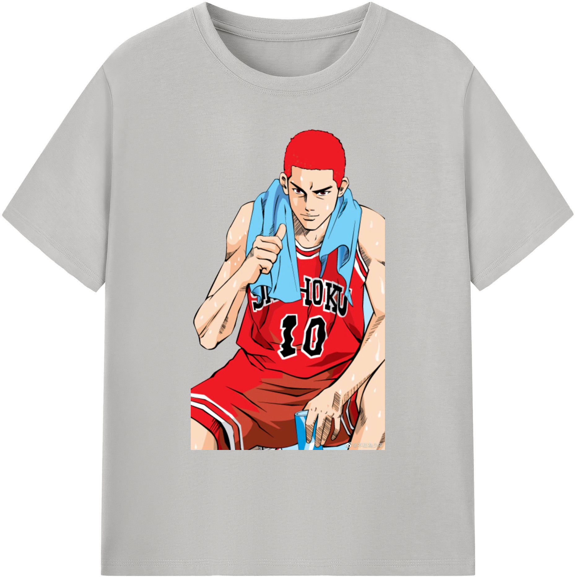 （画像用） SLAM DUNK／スラムダンク 綿100％ メンズ半袖Tシャツ｜肌触りやわらか＆通気性