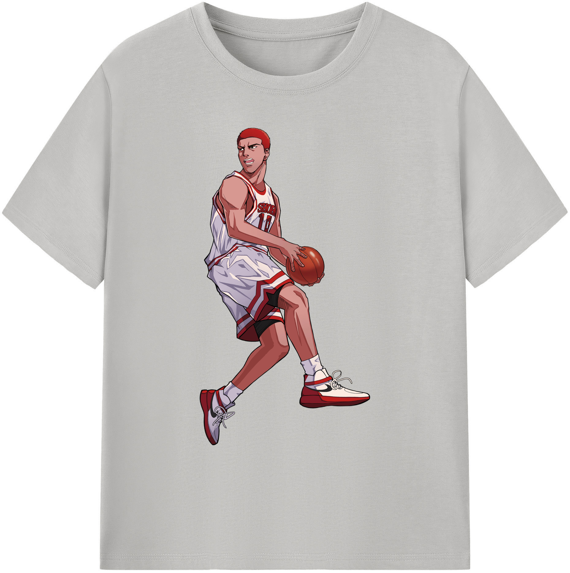 （画像用） SLAM DUNK／スラムダンク 綿100％ メンズ半袖Tシャツ｜肌触りやわらか＆通気性