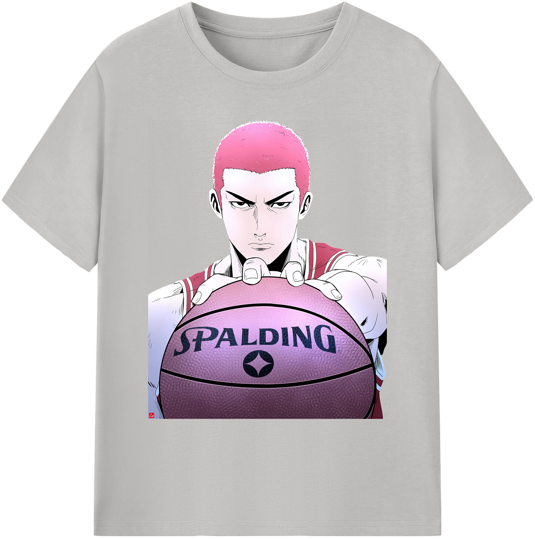 （画像用） SLAM DUNK／スラムダンク 綿100％ メンズ半袖Tシャツ｜肌触りやわらか＆通気性