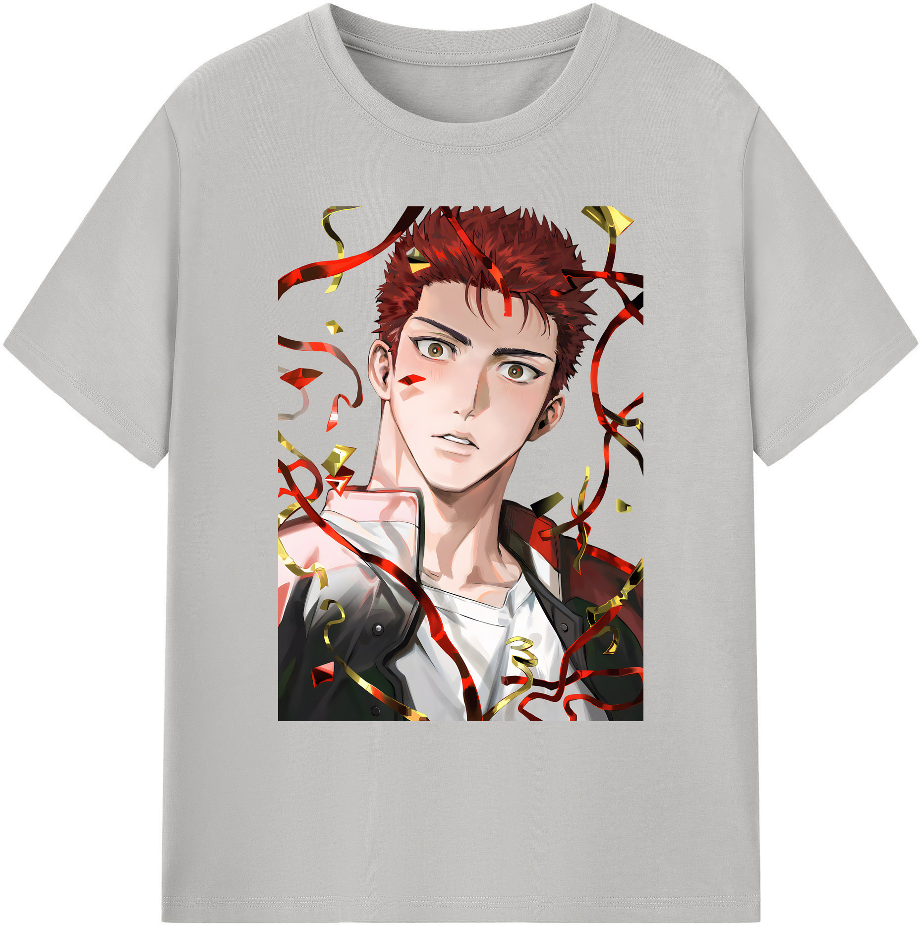 （画像用） SLAM DUNK／スラムダンク 綿100％ メンズ半袖Tシャツ｜肌触りやわらか＆通気性