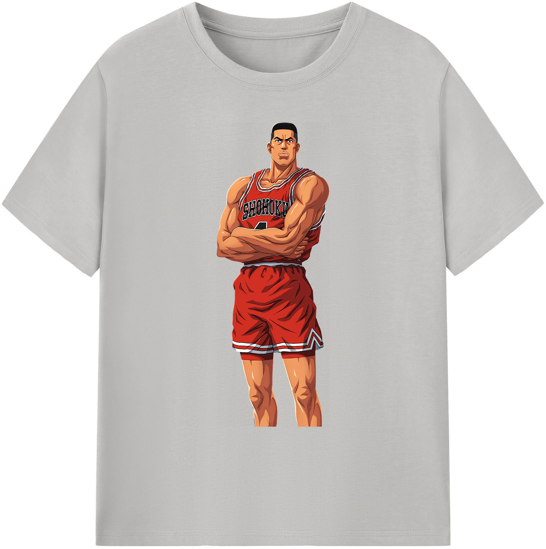 （画像用） SLAM DUNK／スラムダンク 綿100％ メンズ半袖Tシャツ｜肌触りやわらか＆通気性