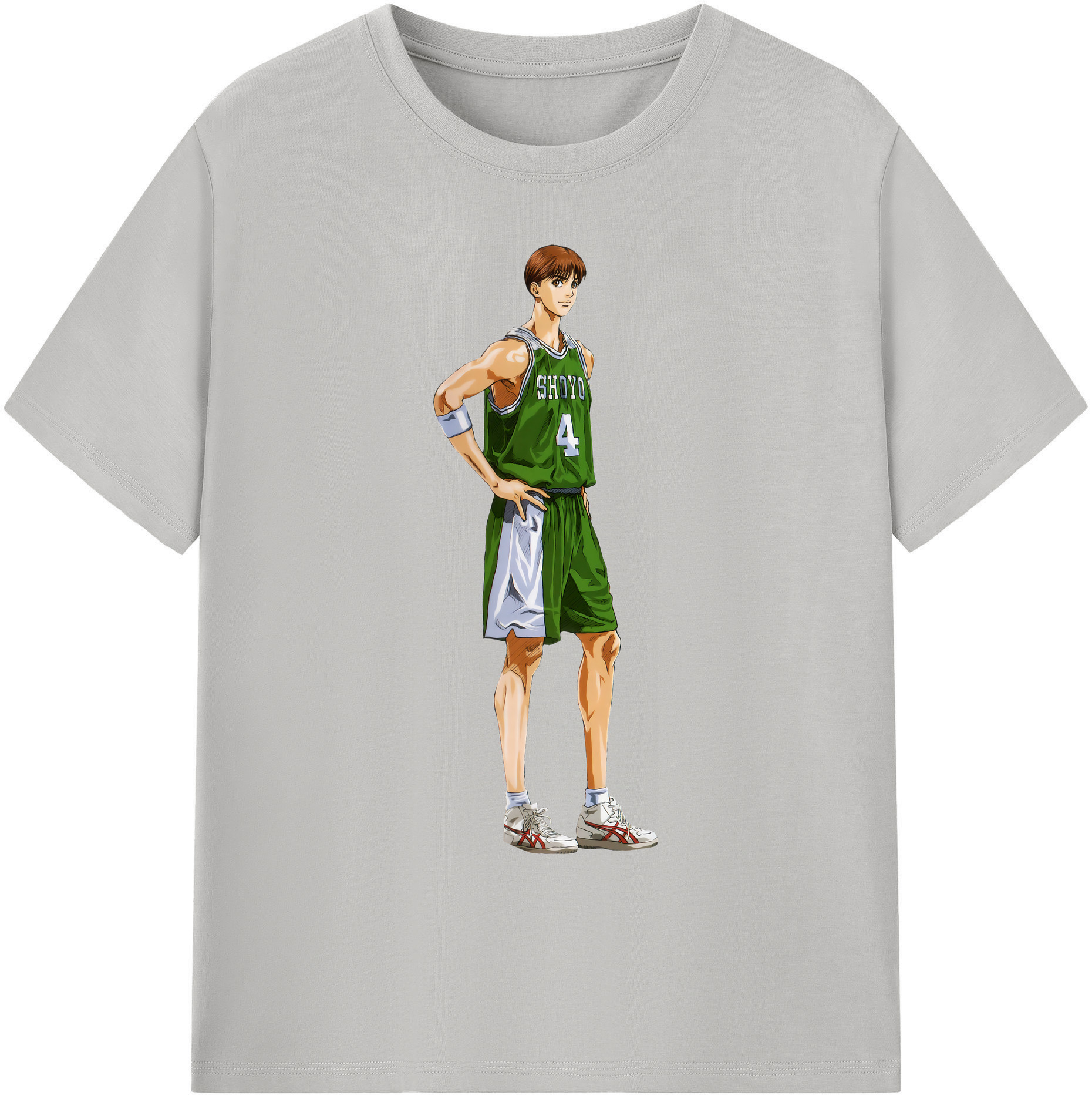 （画像用） SLAM DUNK／スラムダンク 綿100％ メンズ半袖Tシャツ｜肌触りやわらか＆通気性