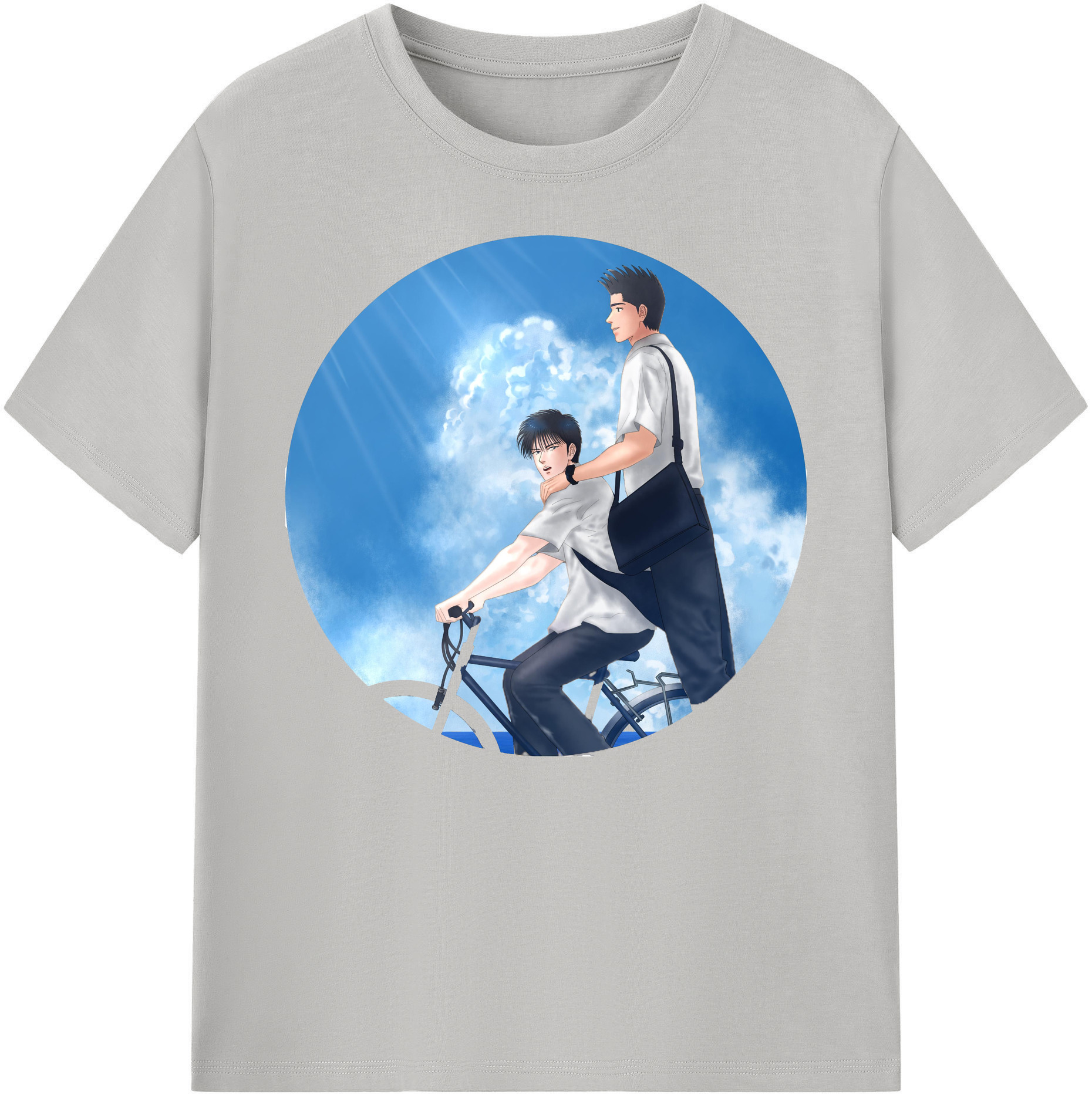 （画像用） SLAM DUNK／スラムダンク 綿100％ メンズ半袖Tシャツ｜肌触りやわらか＆通気性