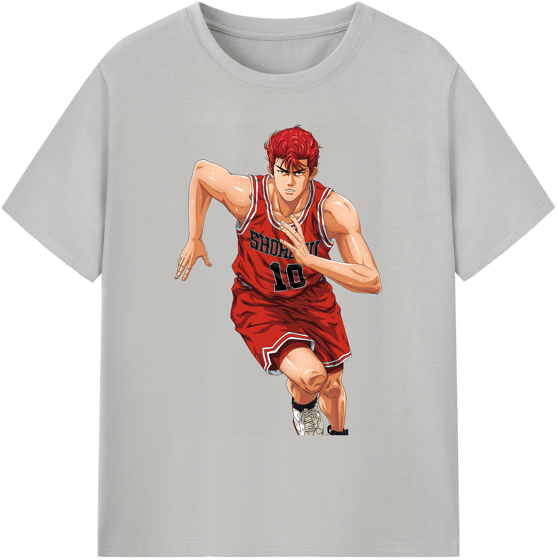 （画像用） SLAM DUNK／スラムダンク 綿100％ メンズ半袖Tシャツ｜肌触りやわらか＆通気性