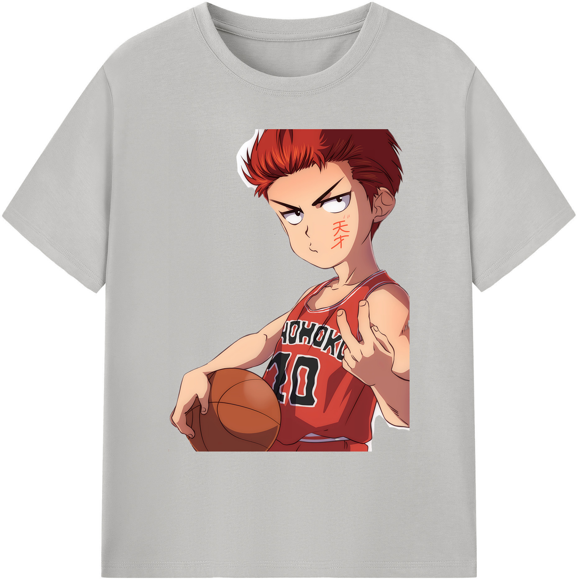 （画像用） SLAM DUNK／スラムダンク 綿100％ メンズ半袖Tシャツ｜肌触りやわらか＆通気性
