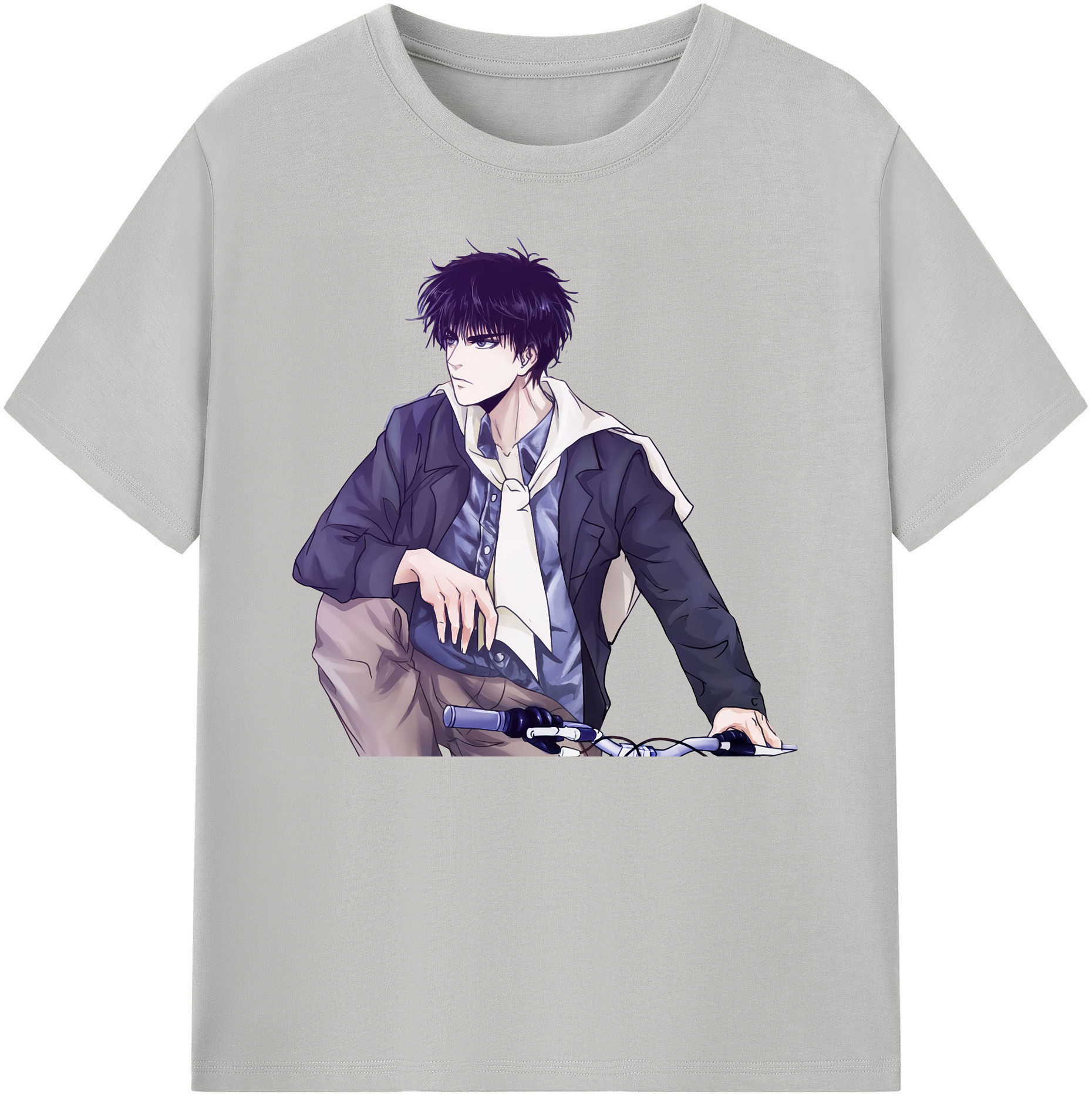 （画像用） SLAM DUNK／スラムダンク 綿100％ メンズ半袖Tシャツ｜肌触りやわらか＆通気性
