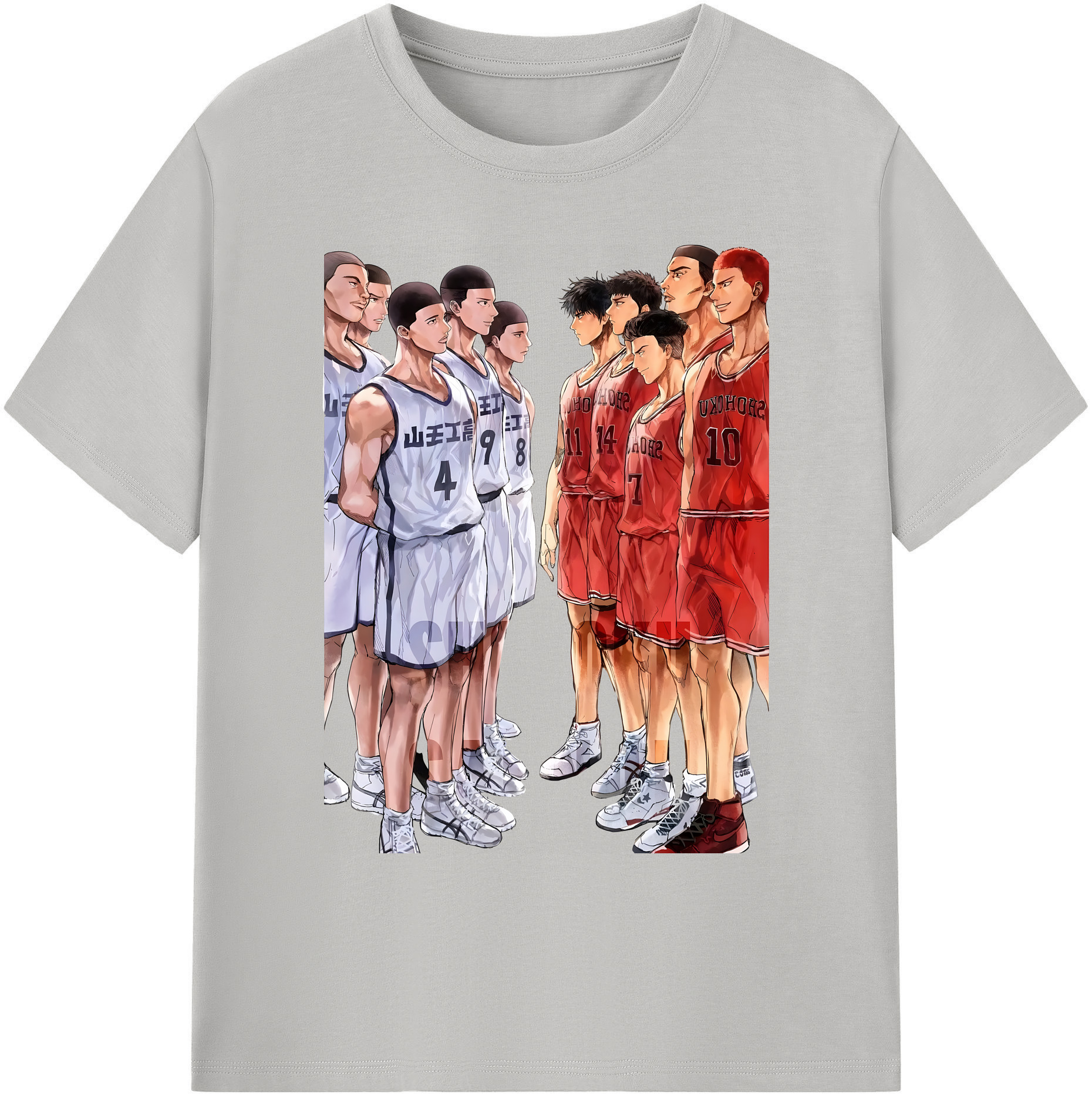 （画像用） SLAM DUNK／スラムダンク 綿100％ メンズ半袖Tシャツ｜肌触りやわらか＆通気性