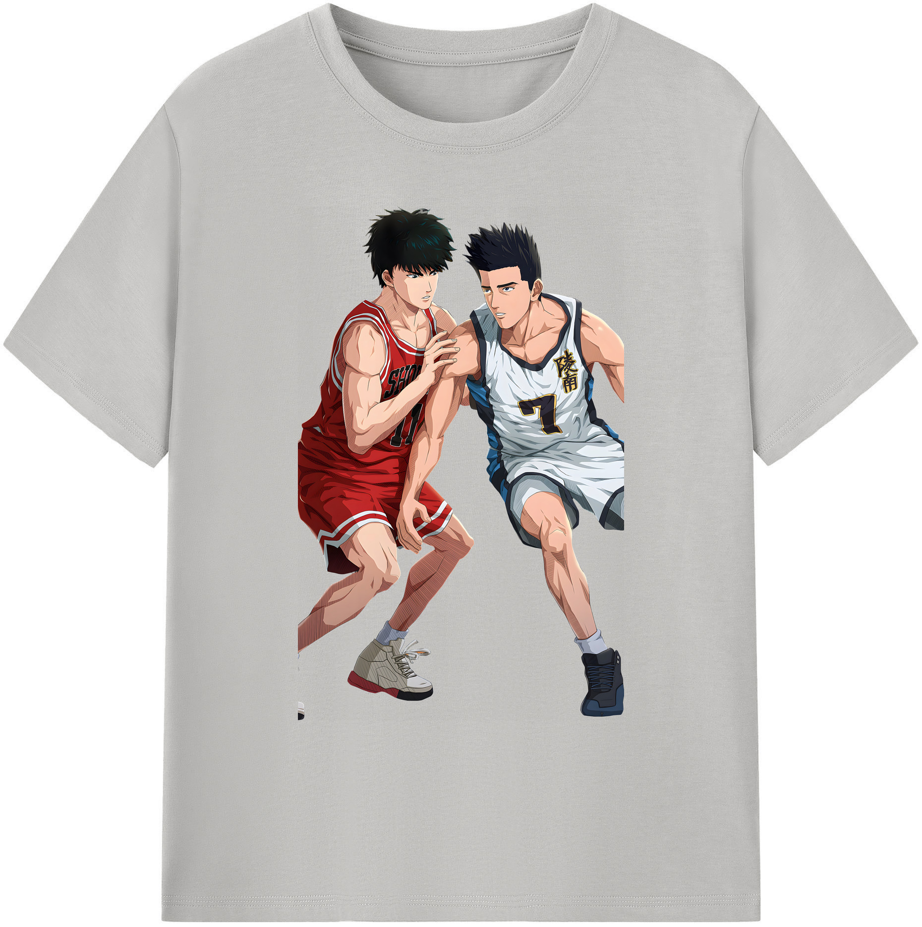 （画像用） SLAM DUNK／スラムダンク 綿100％ メンズ半袖Tシャツ｜肌触りやわらか＆通気性