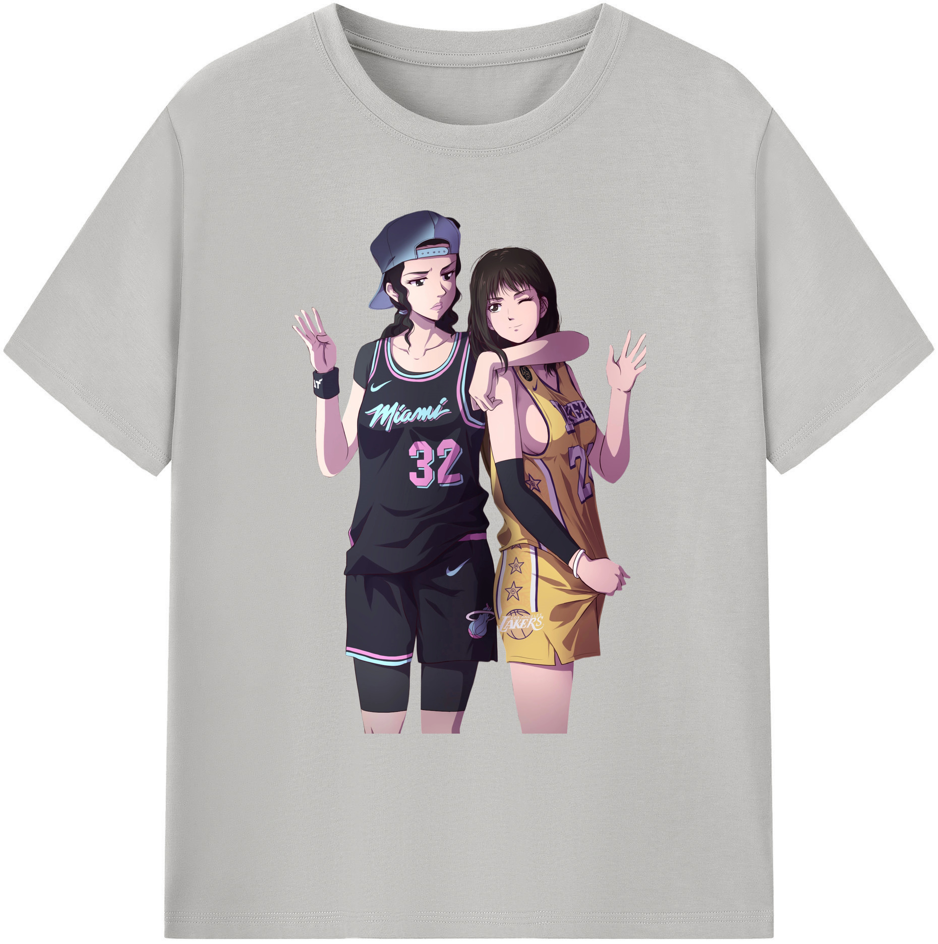 （画像用） SLAM DUNK／スラムダンク 綿100％ メンズ半袖Tシャツ｜肌触りやわらか＆通気性