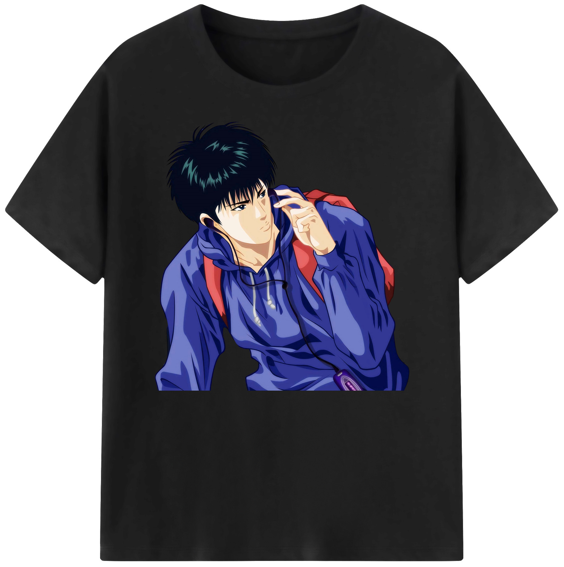 （画像用） SLAM DUNK／スラムダンク 綿100％ メンズ半袖Tシャツ｜肌触りやわらか＆通気性