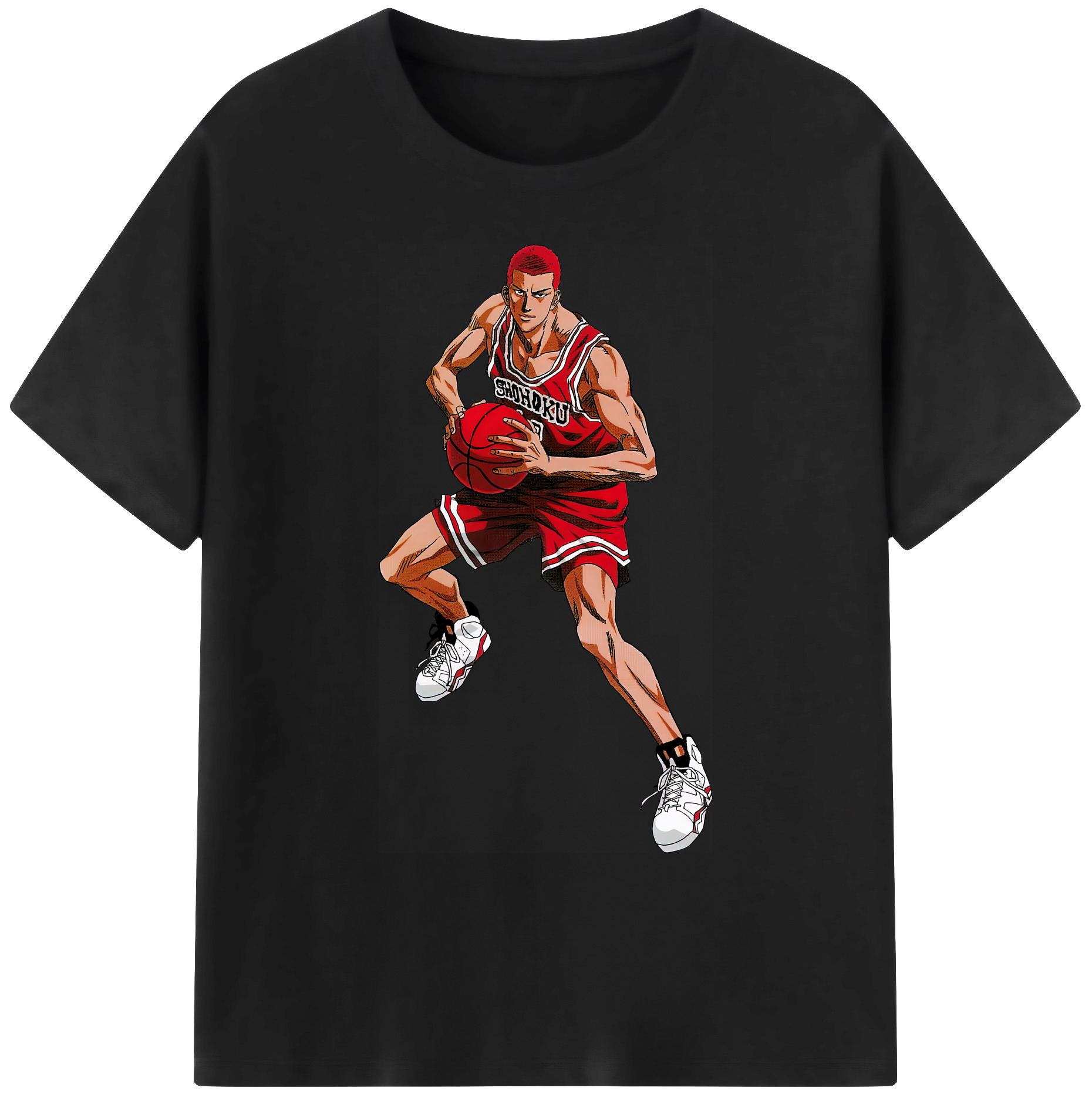 （画像用） SLAM DUNK／スラムダンク 綿100％ メンズ半袖Tシャツ｜肌触りやわらか＆通気性