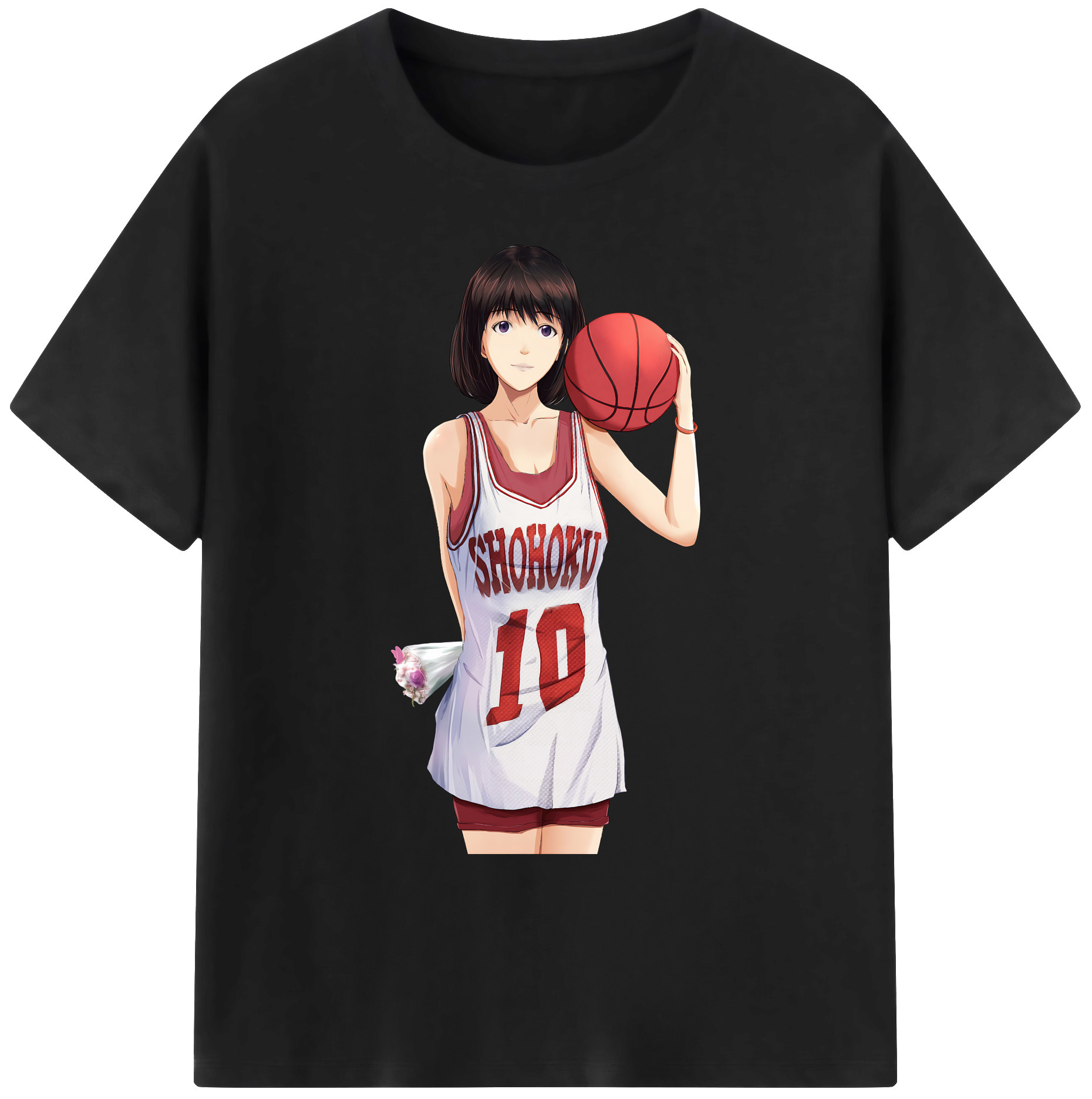 （画像用） SLAM DUNK／スラムダンク 綿100％ メンズ半袖Tシャツ｜肌触りやわらか＆通気性