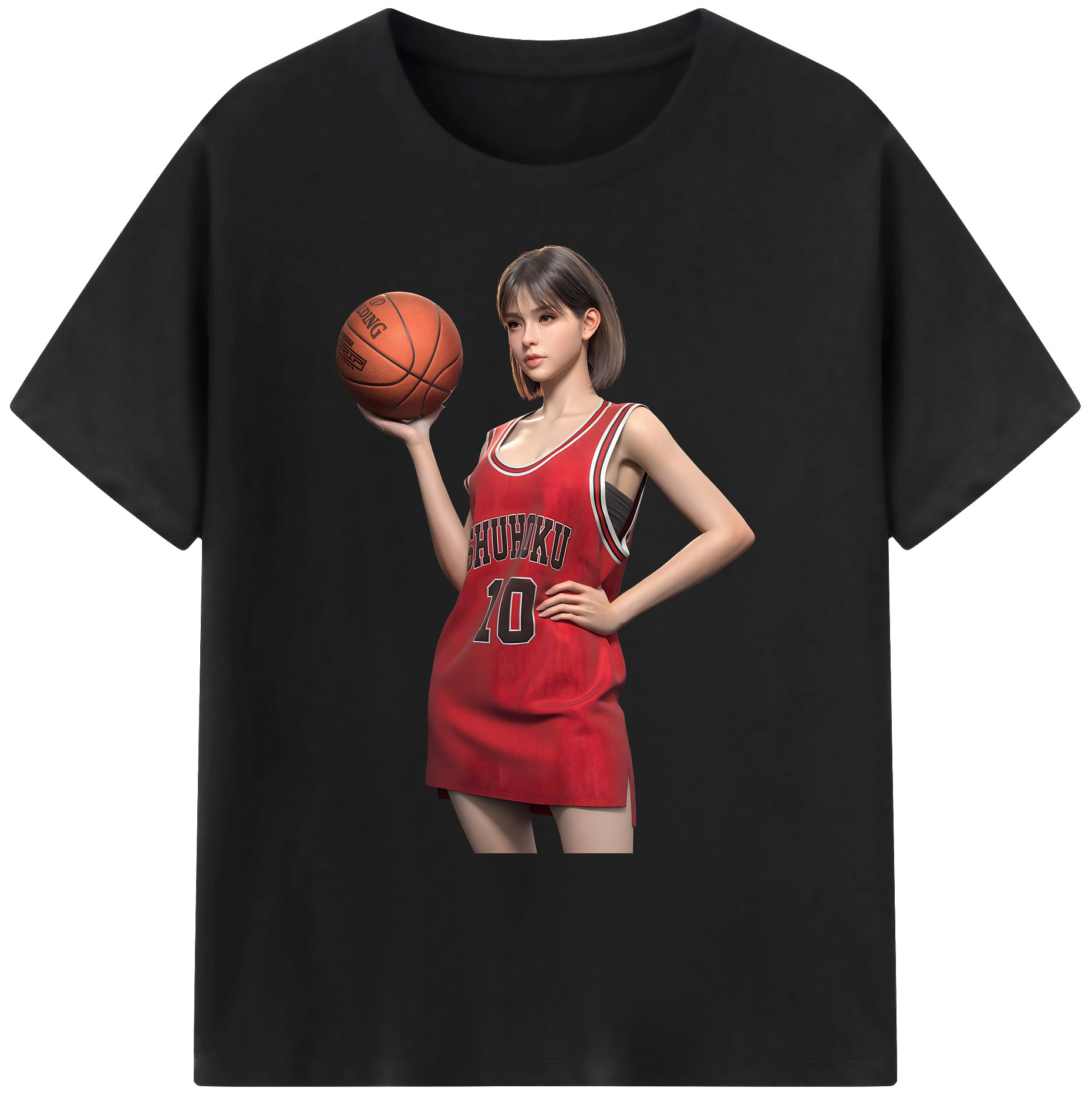 （画像用） SLAM DUNK／スラムダンク 綿100％ メンズ半袖Tシャツ｜肌触りやわらか＆通気性