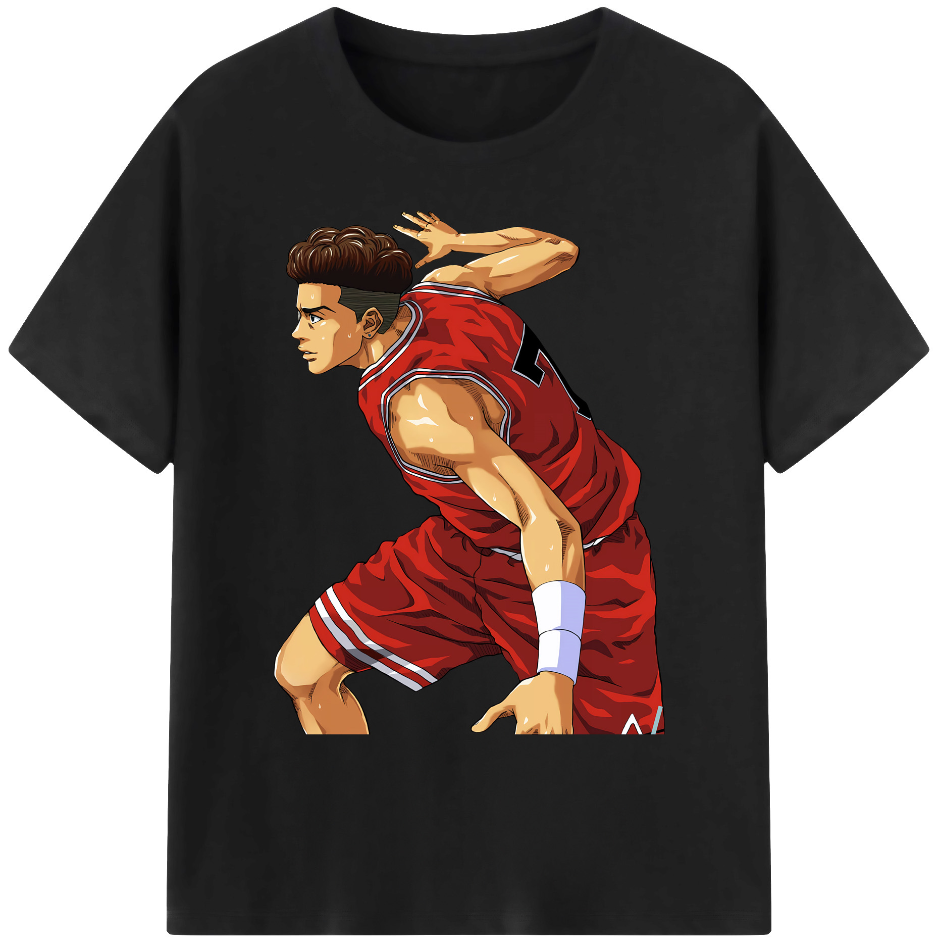 （画像用） SLAM DUNK／スラムダンク 綿100％ メンズ半袖Tシャツ｜肌触りやわらか＆通気性