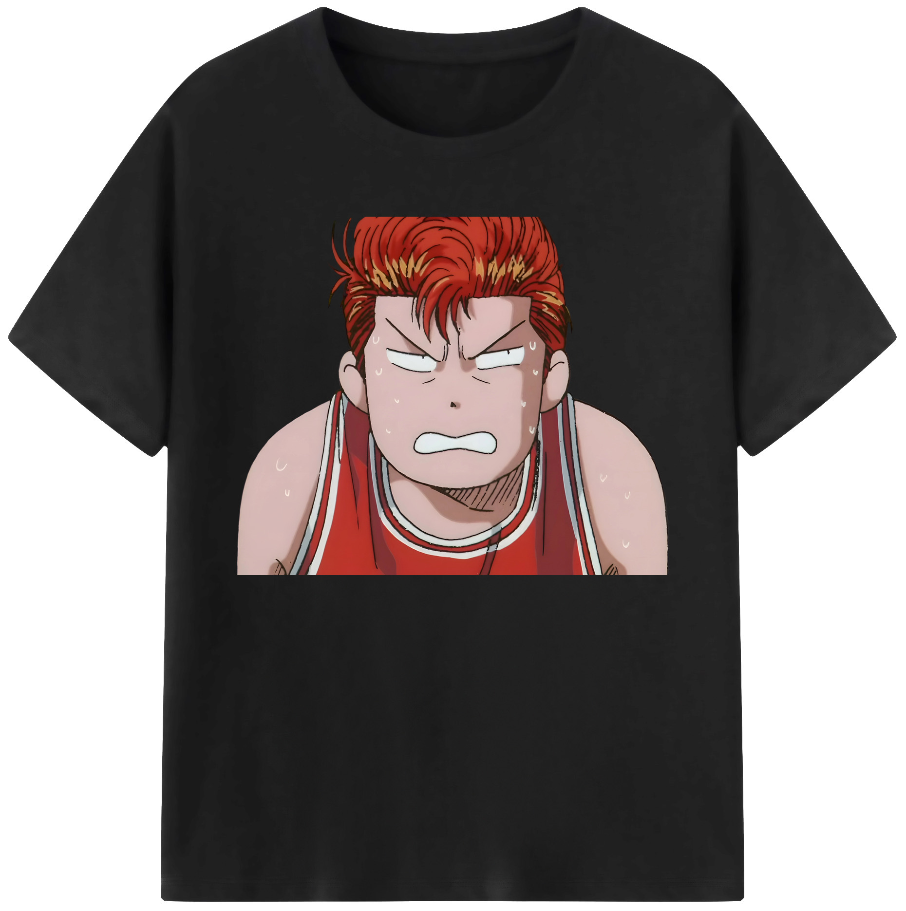 （画像用） SLAM DUNK／スラムダンク 綿100％ メンズ半袖Tシャツ｜肌触りやわらか＆通気性