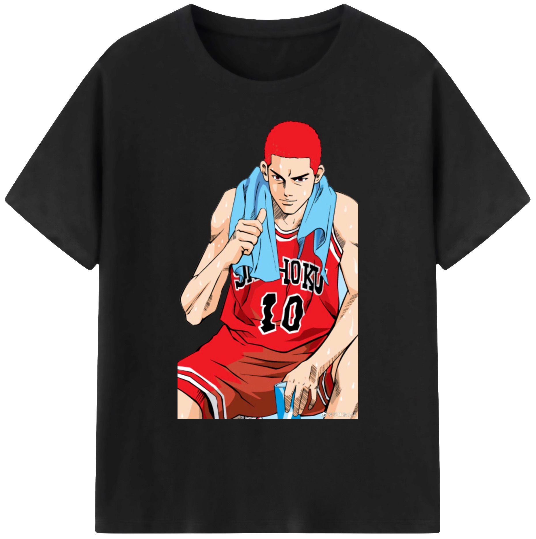 （画像用） SLAM DUNK／スラムダンク 綿100％ メンズ半袖Tシャツ｜肌触りやわらか＆通気性