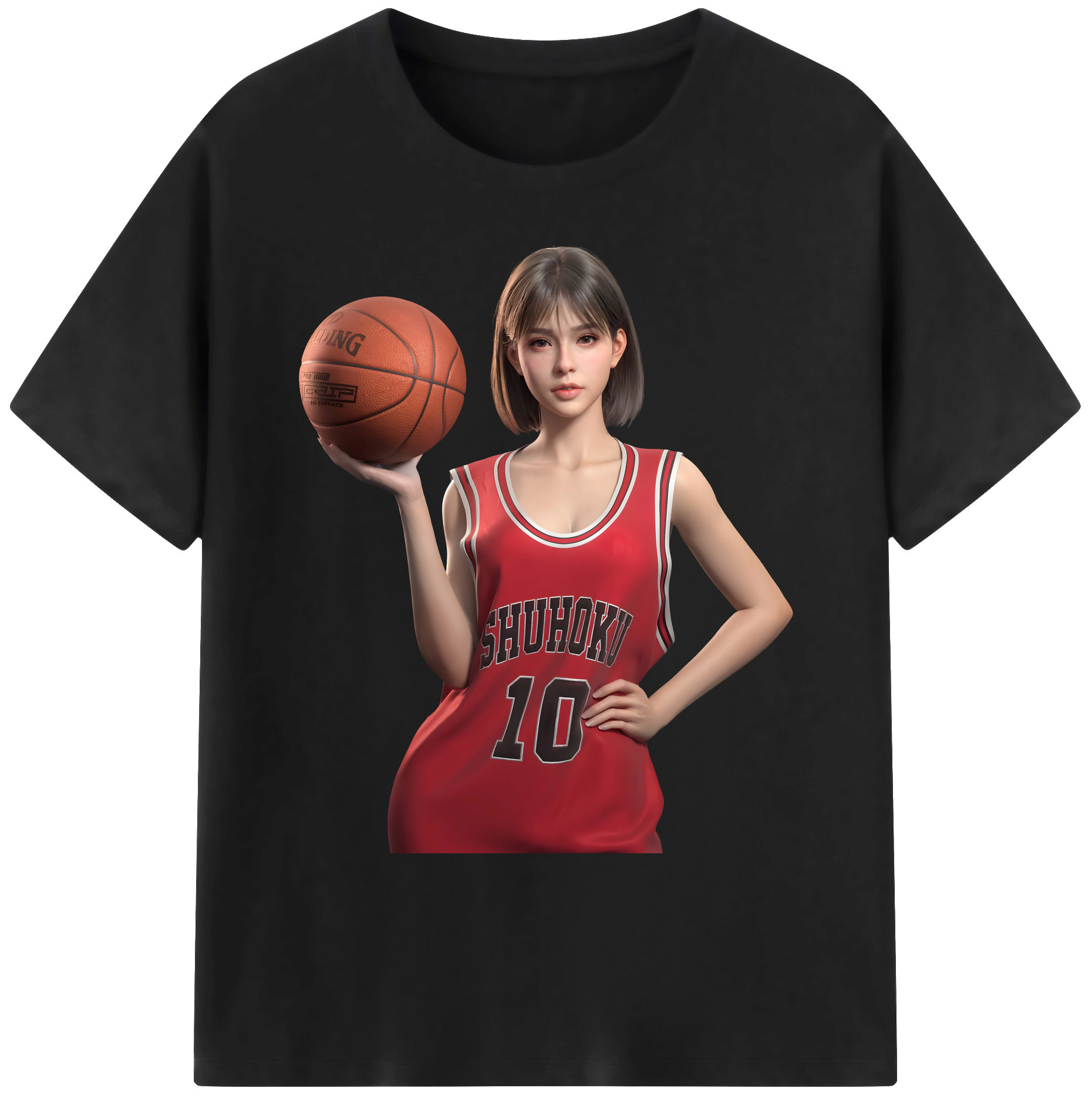 （画像用） SLAM DUNK／スラムダンク 綿100％ メンズ半袖Tシャツ｜肌触りやわらか＆通気性