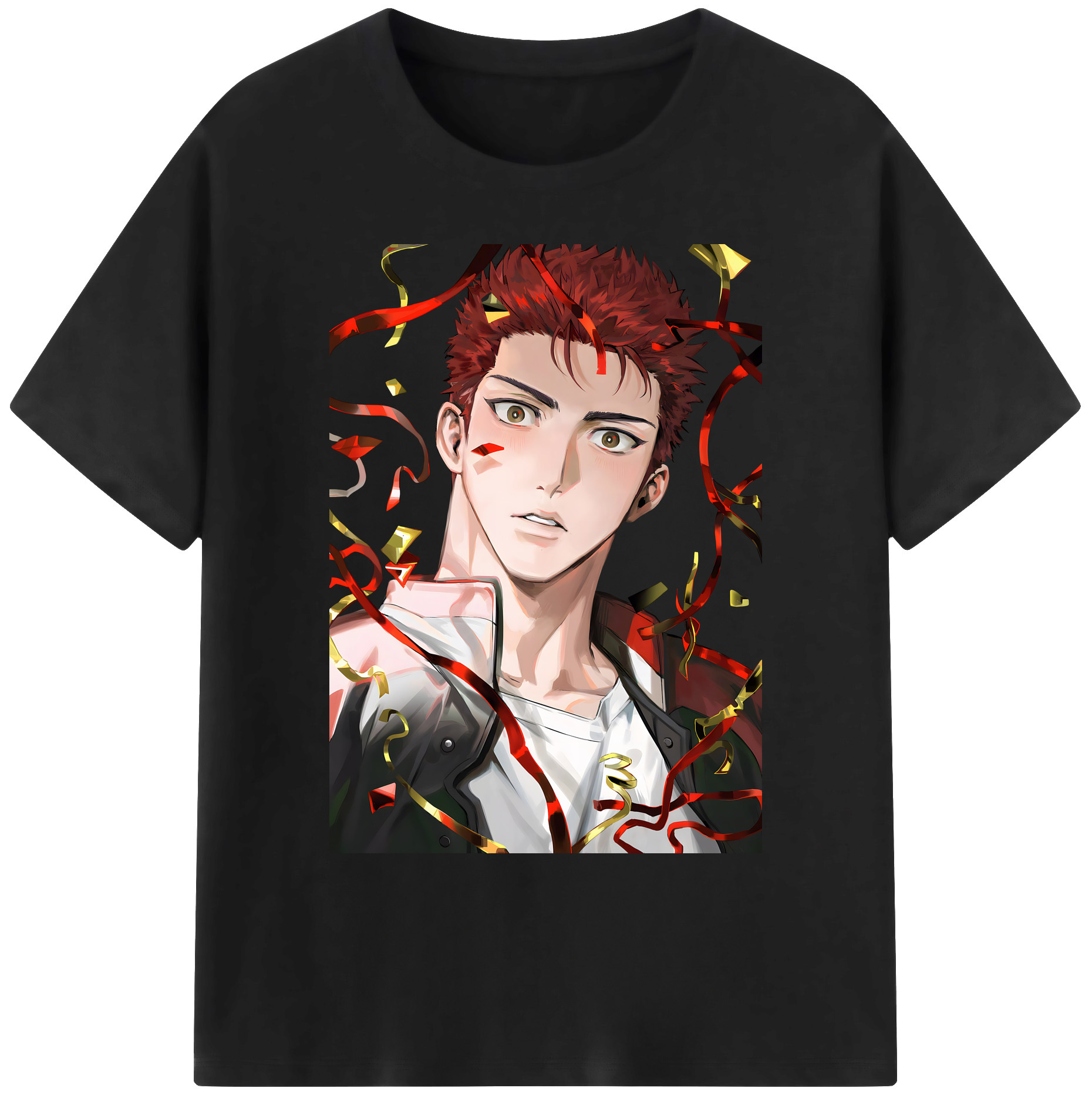 （画像用） SLAM DUNK／スラムダンク 綿100％ メンズ半袖Tシャツ｜肌触りやわらか＆通気性