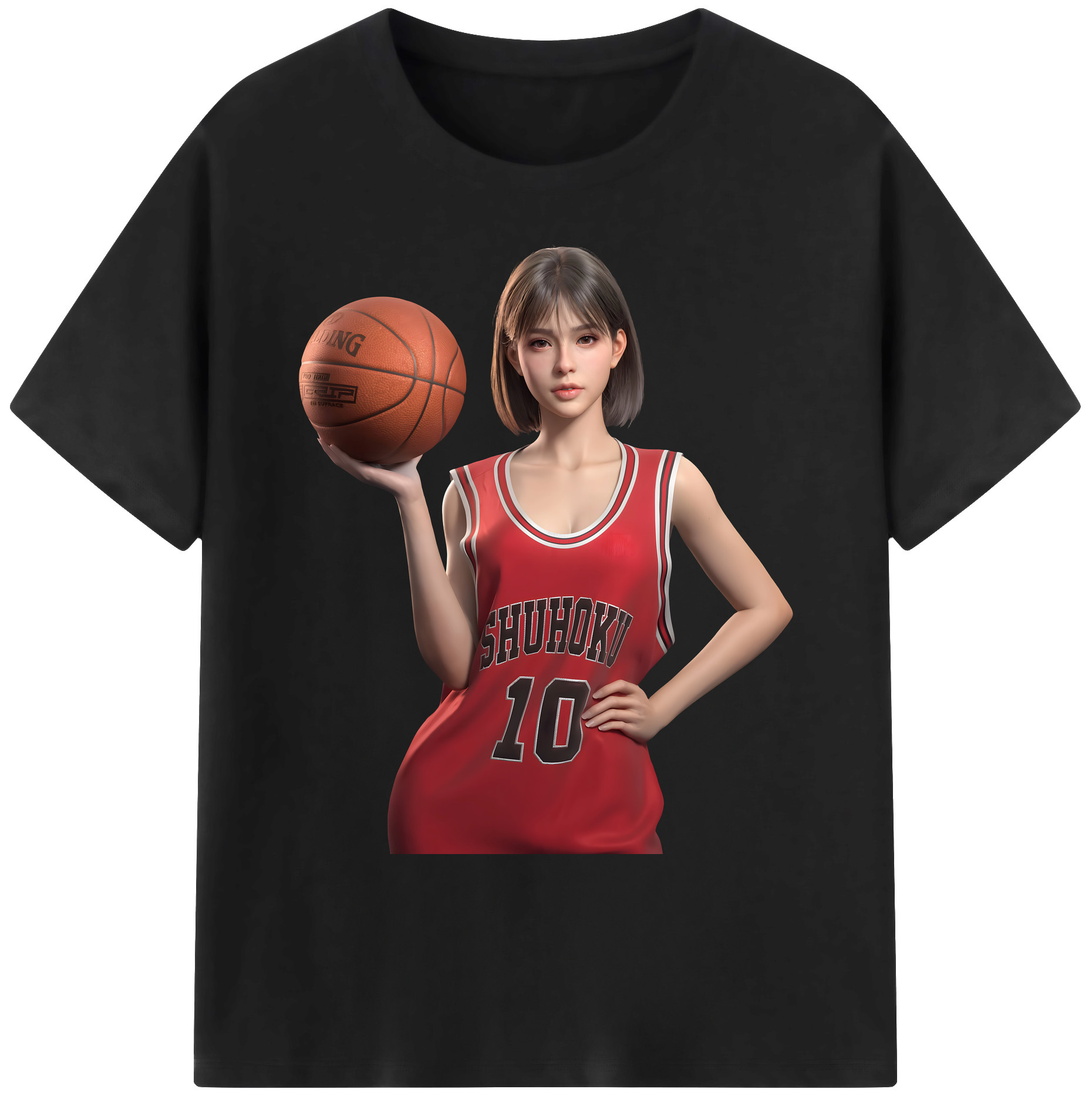 （画像用） SLAM DUNK／スラムダンク 綿100％ メンズ半袖Tシャツ｜肌触りやわらか＆通気性