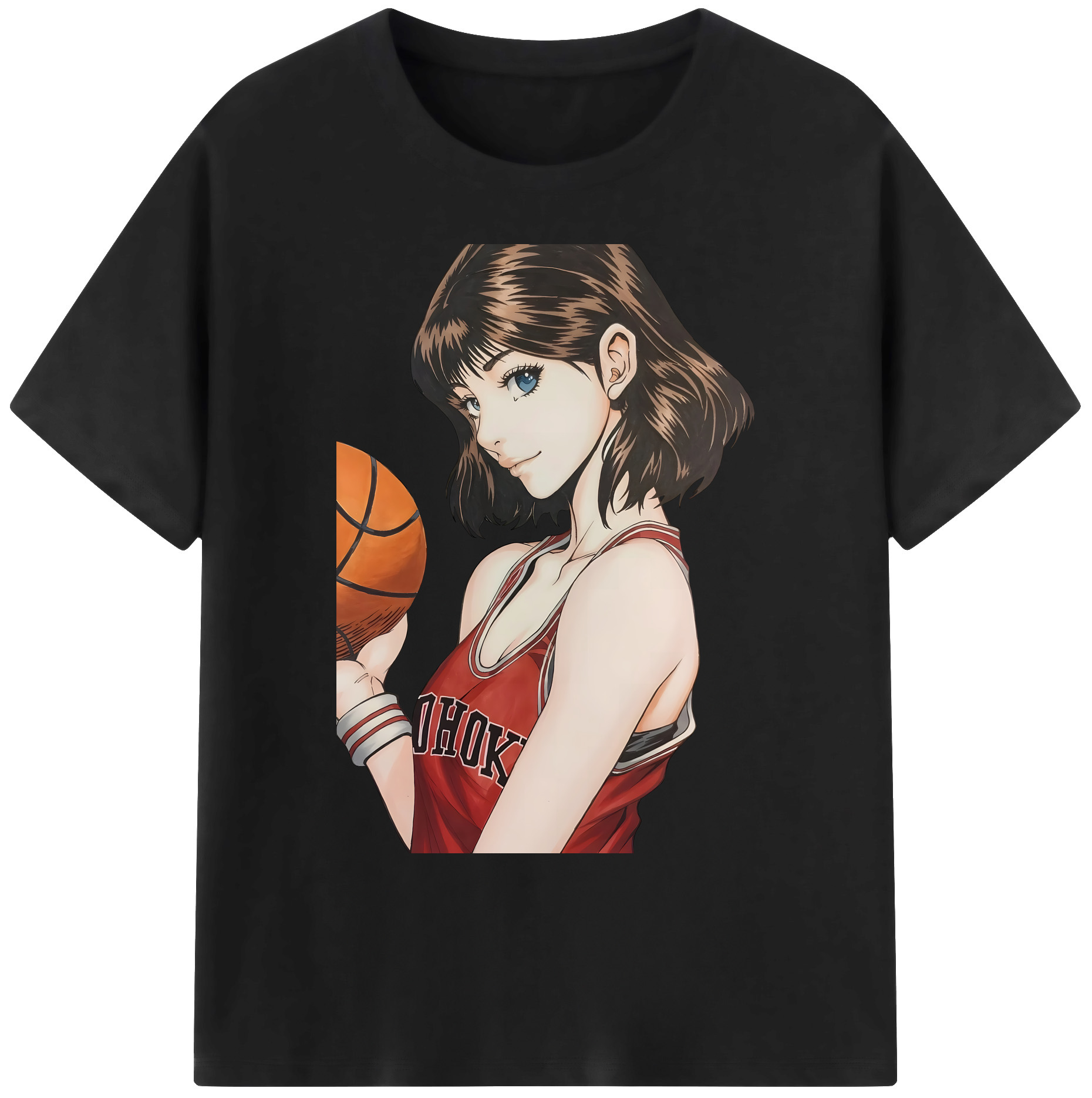 （画像用） SLAM DUNK／スラムダンク 綿100％ メンズ半袖Tシャツ｜肌触りやわらか＆通気性