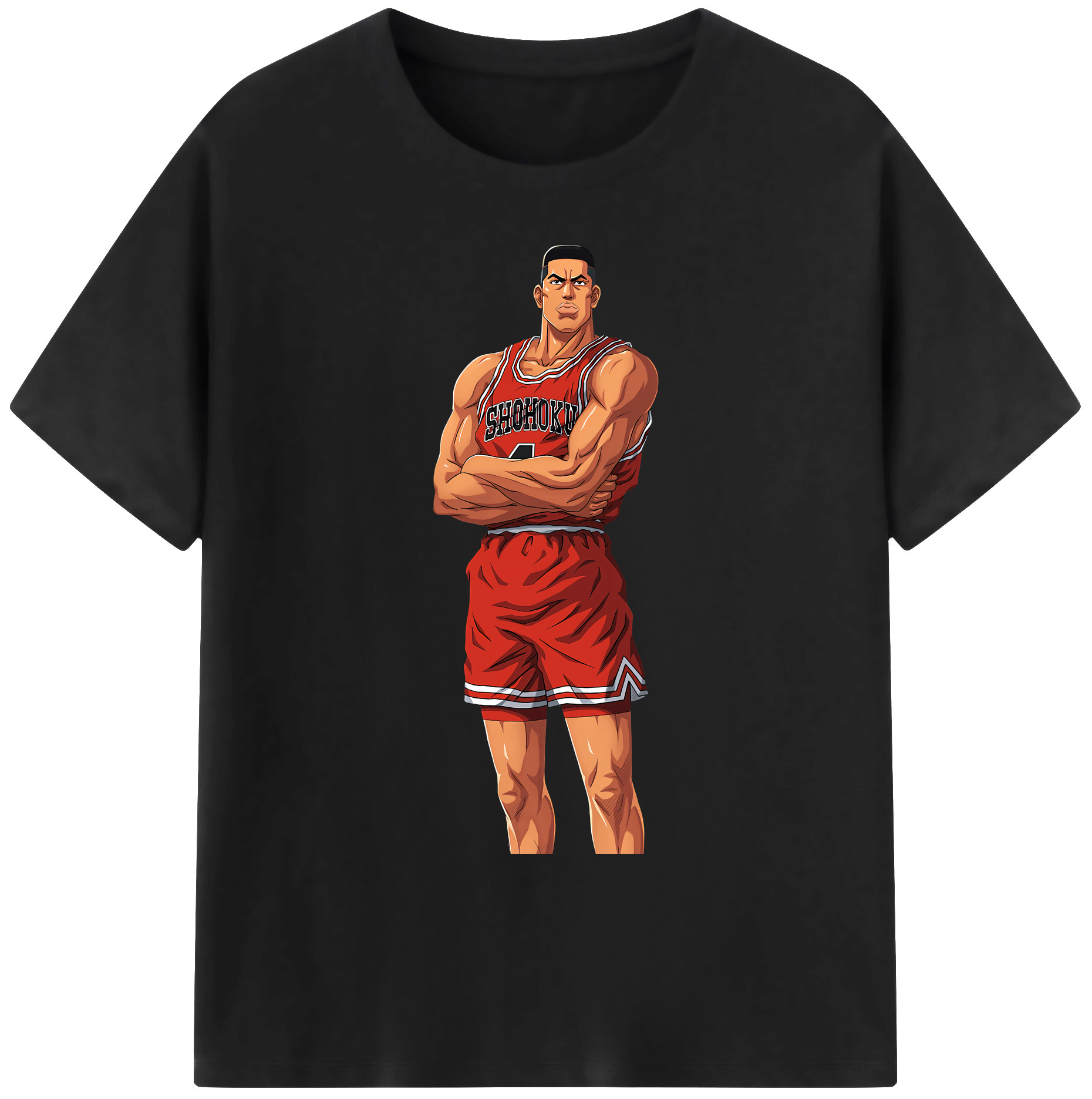 （画像用） SLAM DUNK／スラムダンク 綿100％ メンズ半袖Tシャツ｜肌触りやわらか＆通気性