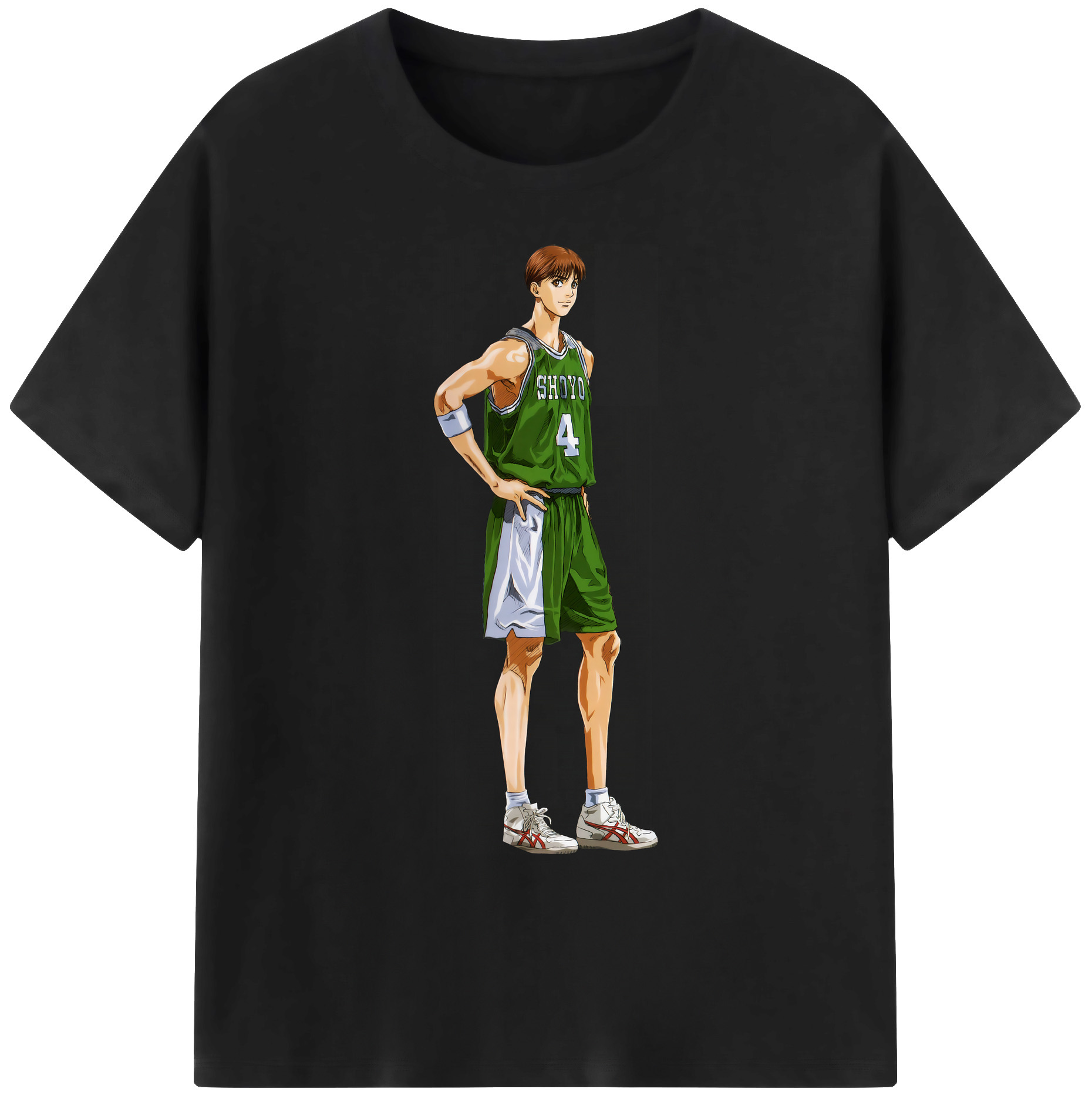 （画像用） SLAM DUNK／スラムダンク 綿100％ メンズ半袖Tシャツ｜肌触りやわらか＆通気性