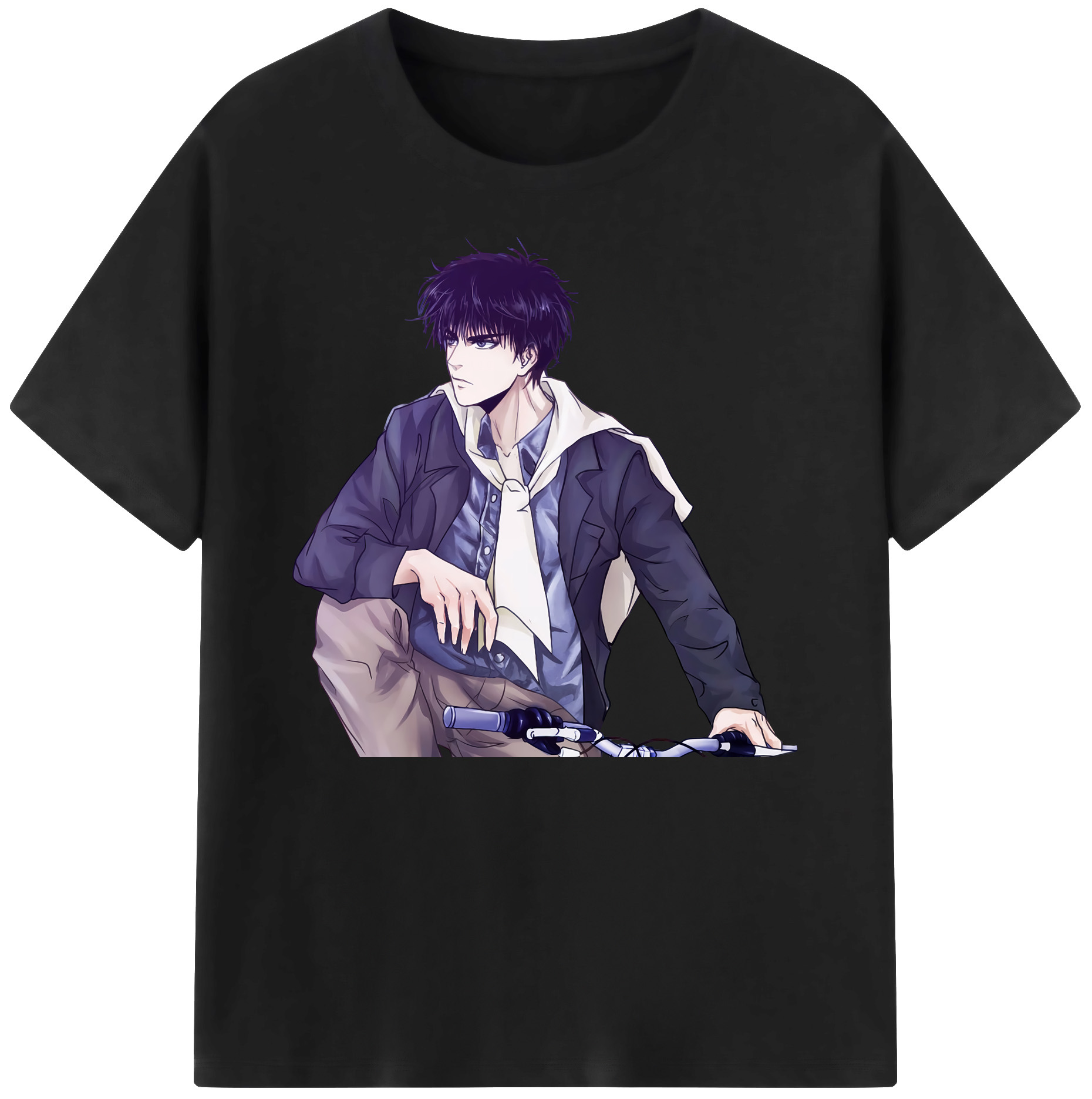 （画像用） SLAM DUNK／スラムダンク 綿100％ メンズ半袖Tシャツ｜肌触りやわらか＆通気性