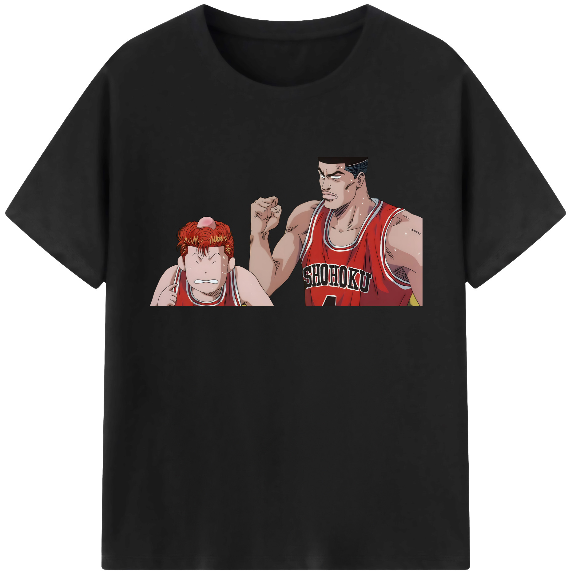 （画像用） SLAM DUNK／スラムダンク 綿100％ メンズ半袖Tシャツ｜肌触りやわらか＆通気性
