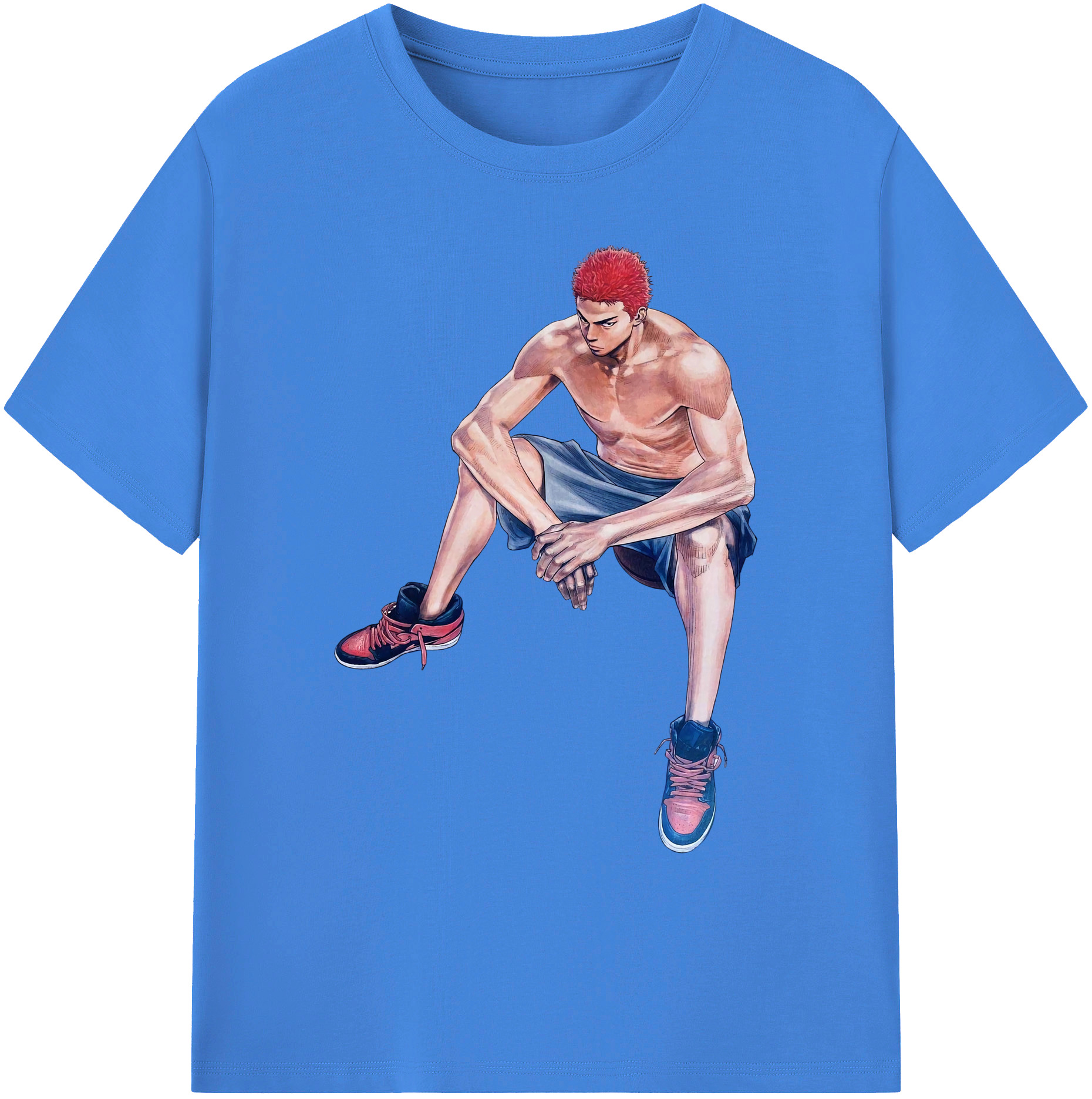（画像用） SLAM DUNK／スラムダンク 綿100％ メンズ半袖Tシャツ｜肌触りやわらか＆通気性