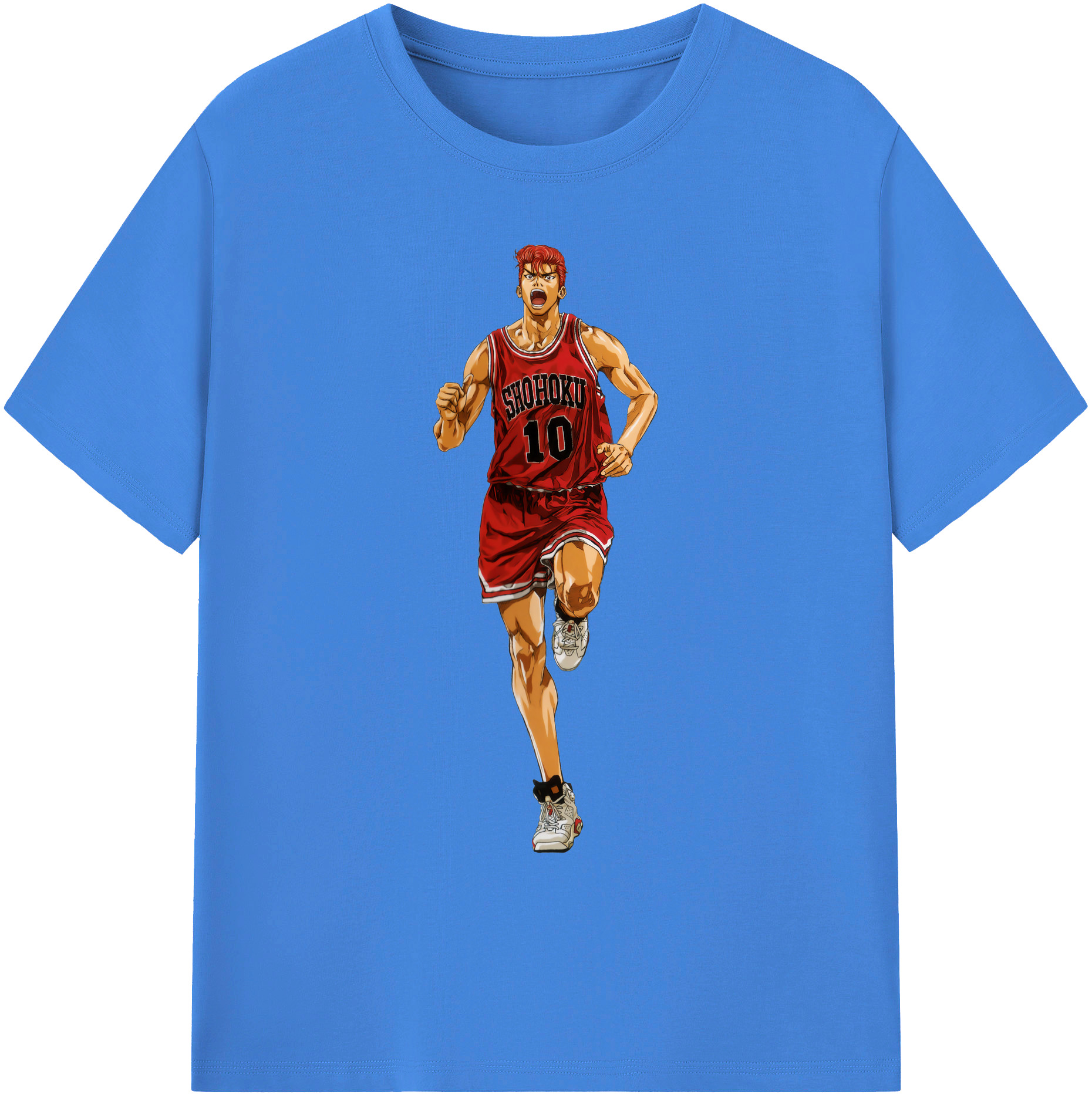 （画像用） SLAM DUNK／スラムダンク 綿100％ メンズ半袖Tシャツ｜肌触りやわらか＆通気性
