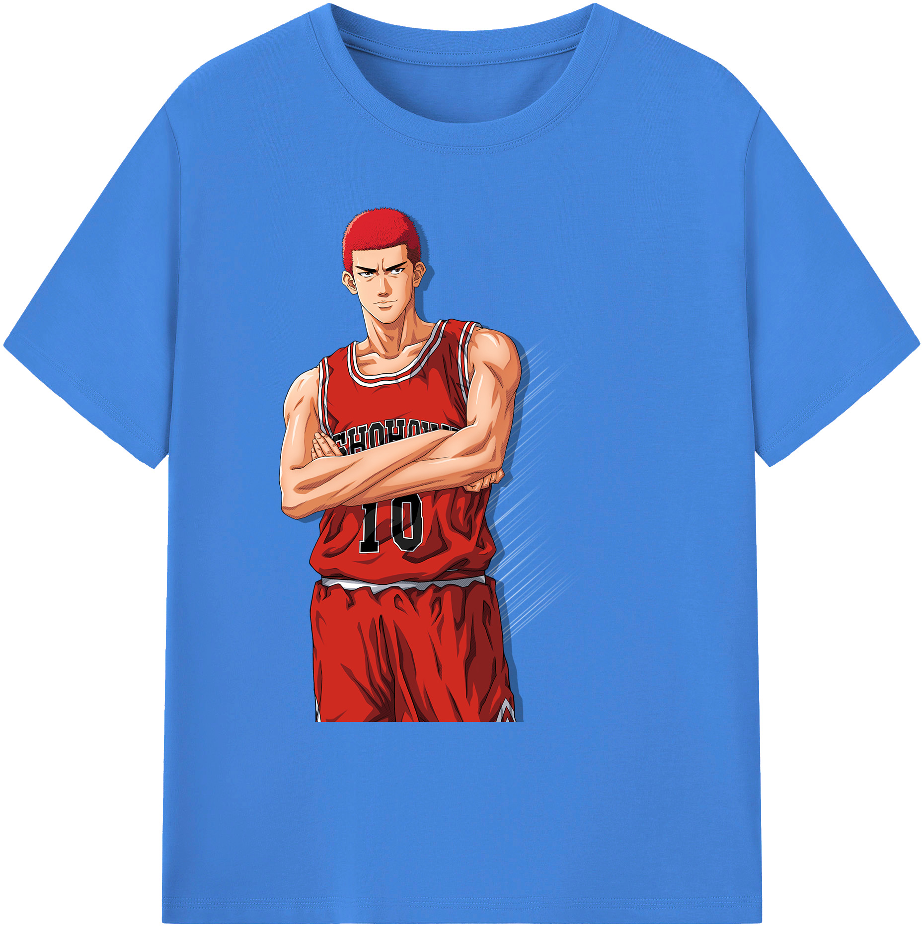 （画像用） SLAM DUNK／スラムダンク 綿100％ メンズ半袖Tシャツ｜肌触りやわらか＆通気性