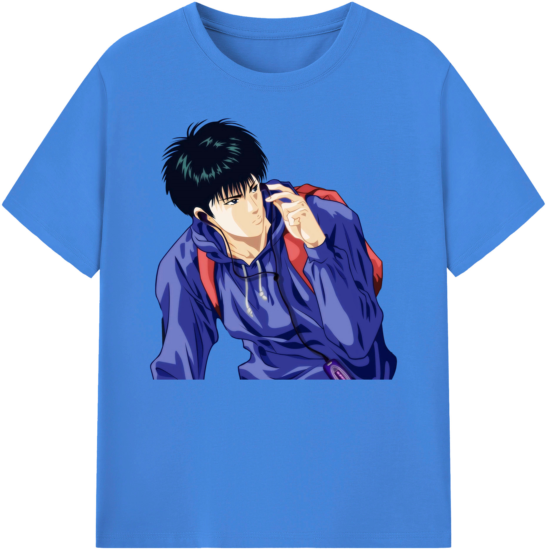 （画像用） SLAM DUNK／スラムダンク 綿100％ メンズ半袖Tシャツ｜肌触りやわらか＆通気性