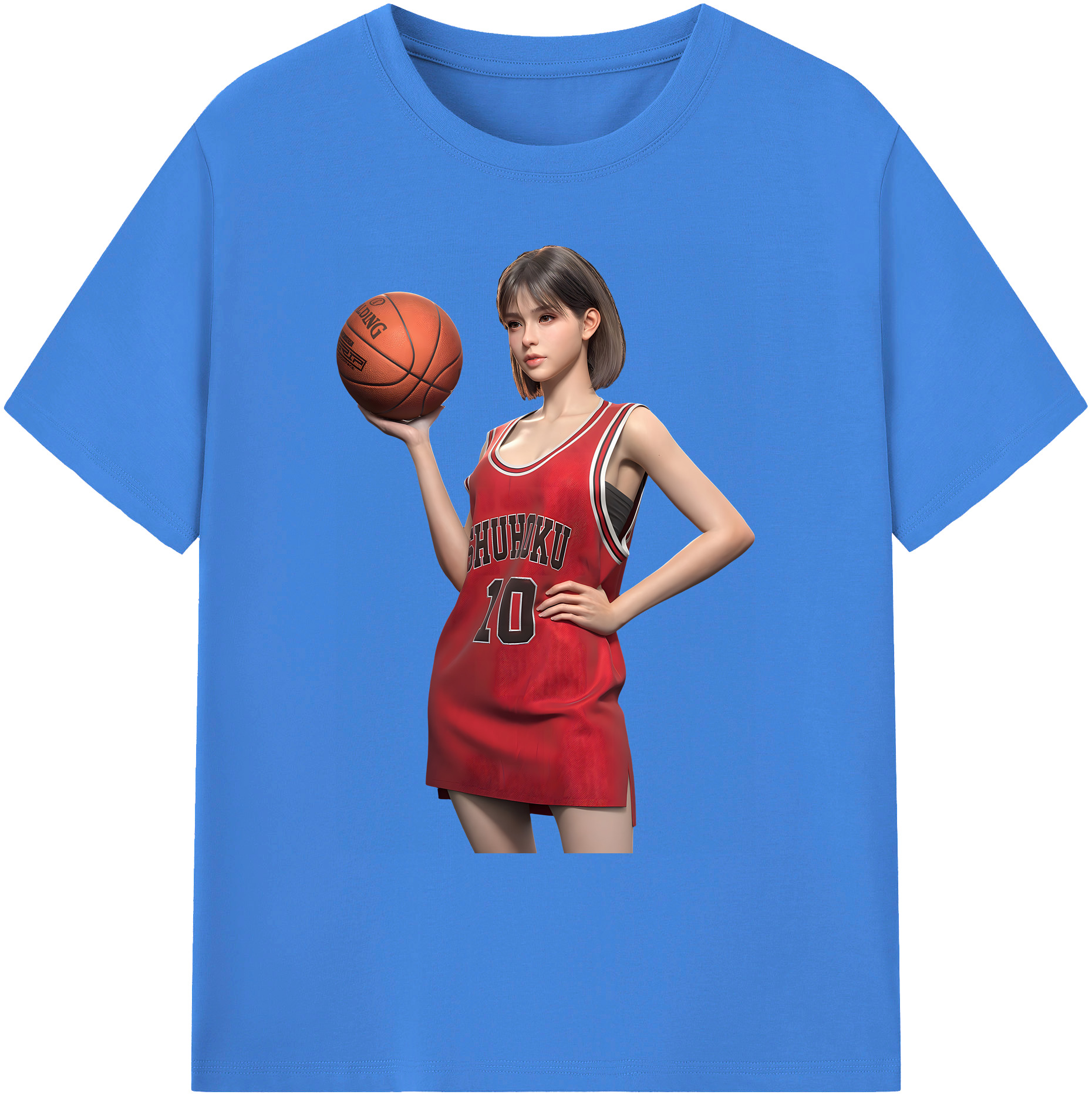 （画像用） SLAM DUNK／スラムダンク 綿100％ メンズ半袖Tシャツ｜肌触りやわらか＆通気性