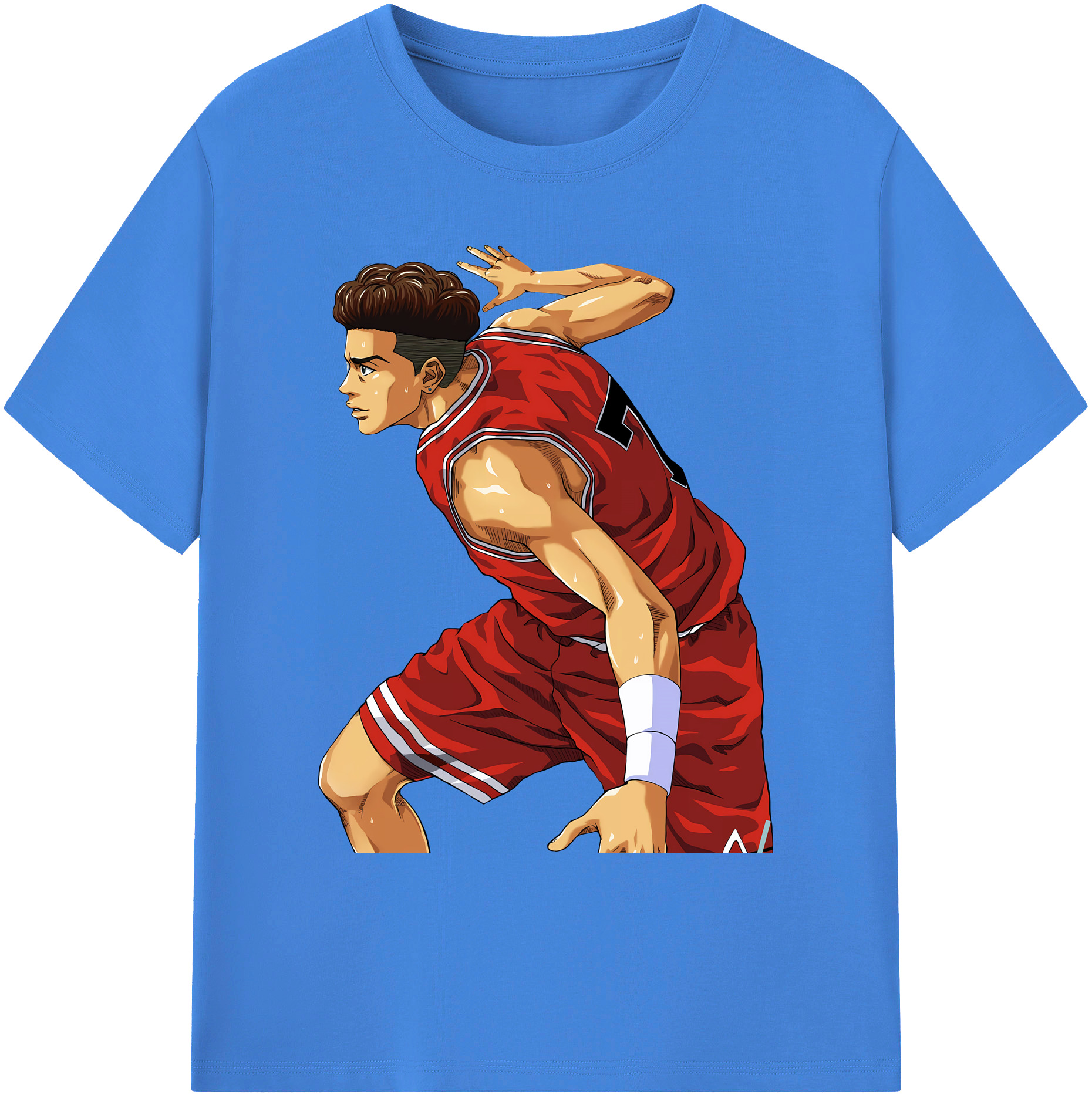 （画像用） SLAM DUNK／スラムダンク 綿100％ メンズ半袖Tシャツ｜肌触りやわらか＆通気性