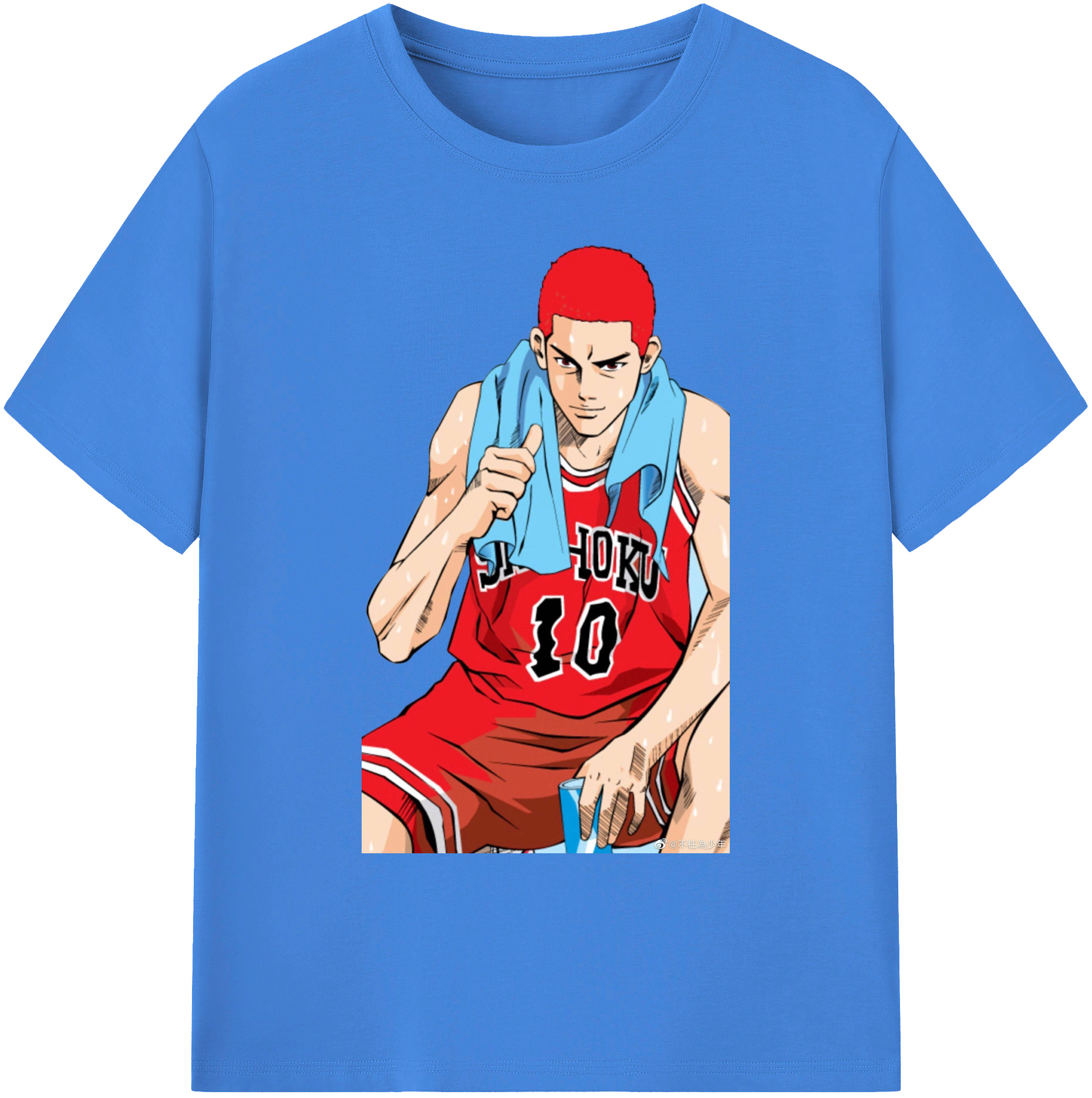 （画像用） SLAM DUNK／スラムダンク 綿100％ メンズ半袖Tシャツ｜肌触りやわらか＆通気性