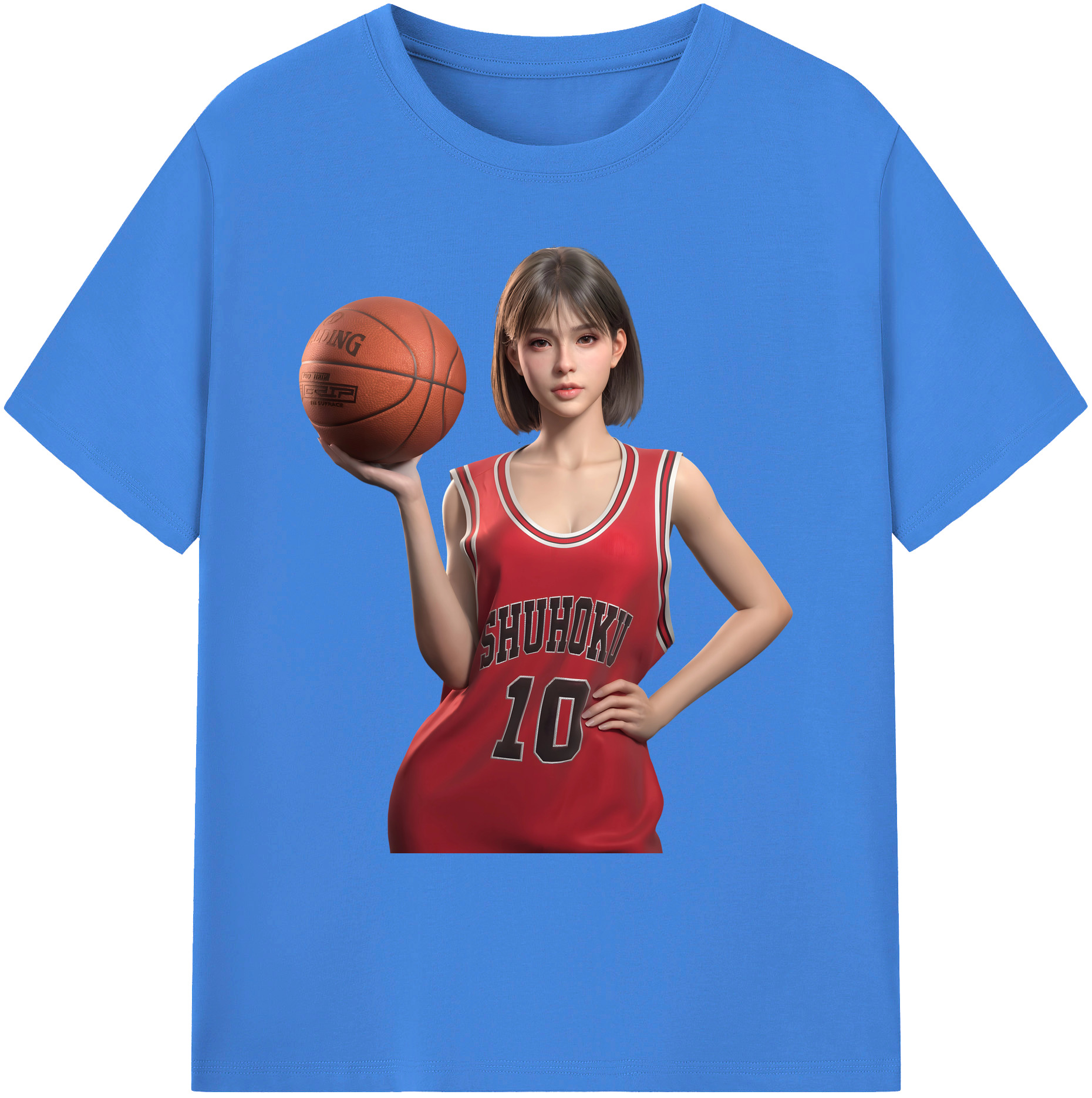 （画像用） SLAM DUNK／スラムダンク 綿100％ メンズ半袖Tシャツ｜肌触りやわらか＆通気性