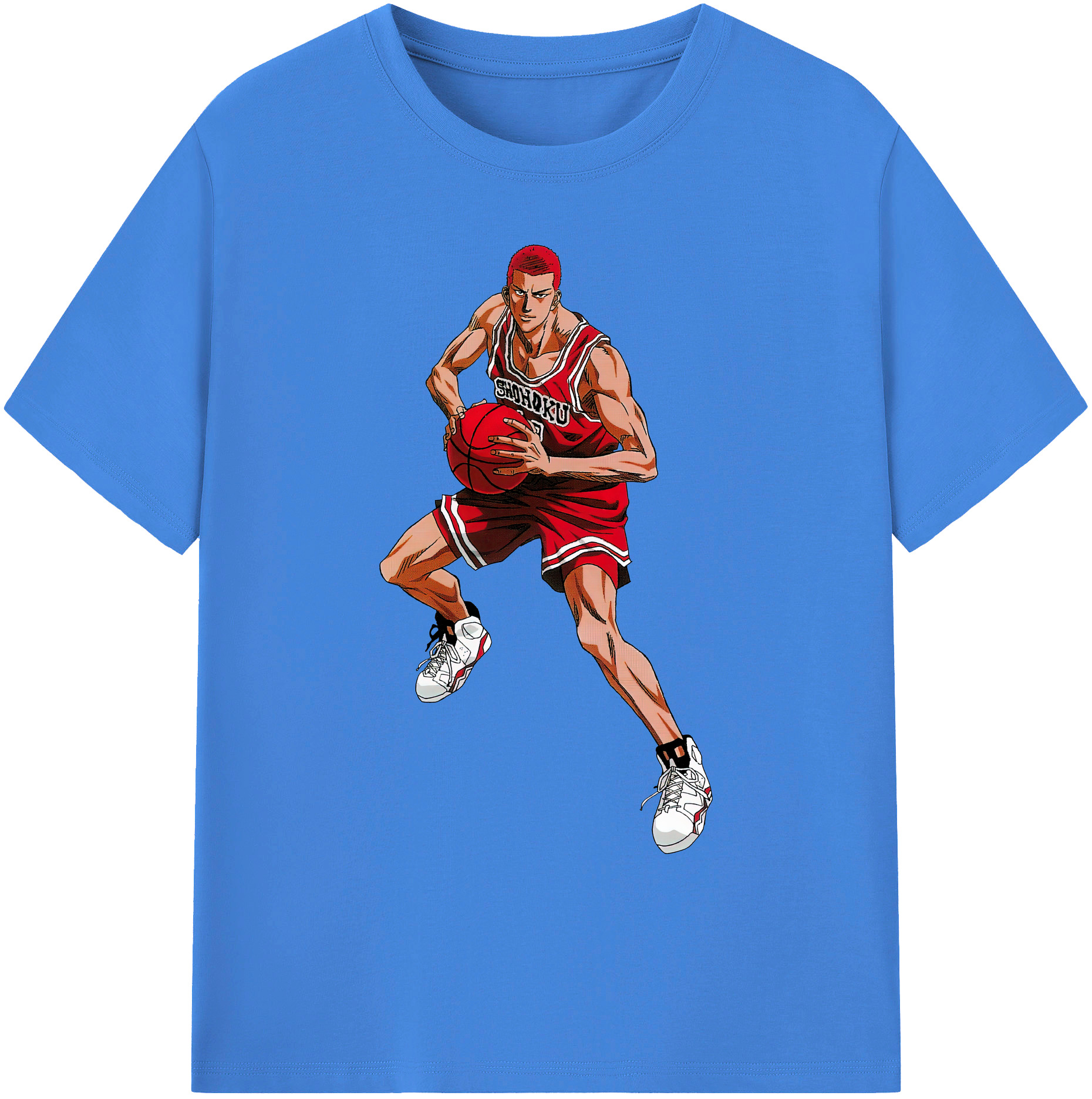 （画像用） SLAM DUNK／スラムダンク 綿100％ メンズ半袖Tシャツ｜肌触りやわらか＆通気性