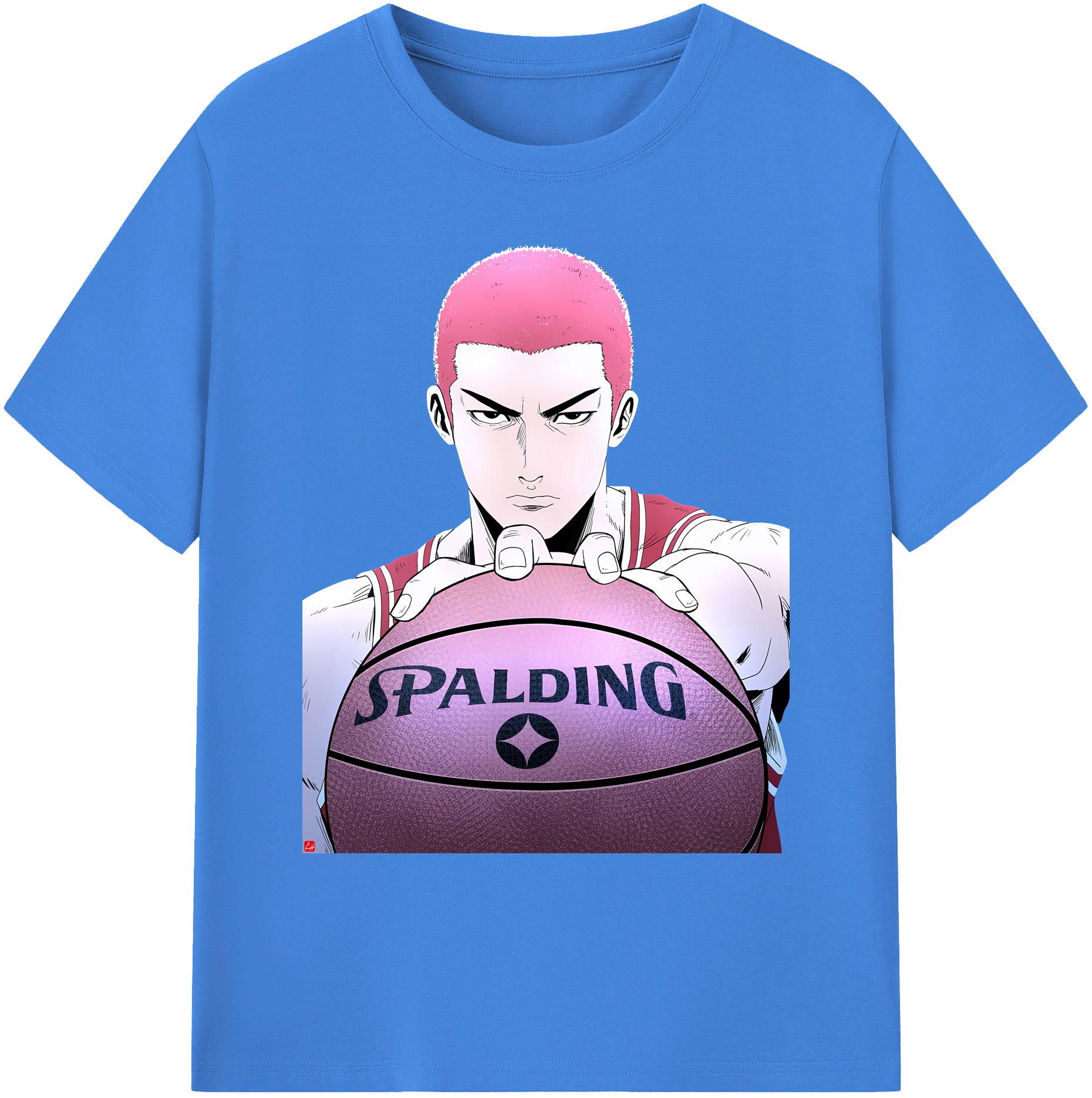 （画像用） SLAM DUNK／スラムダンク 綿100％ メンズ半袖Tシャツ｜肌触りやわらか＆通気性