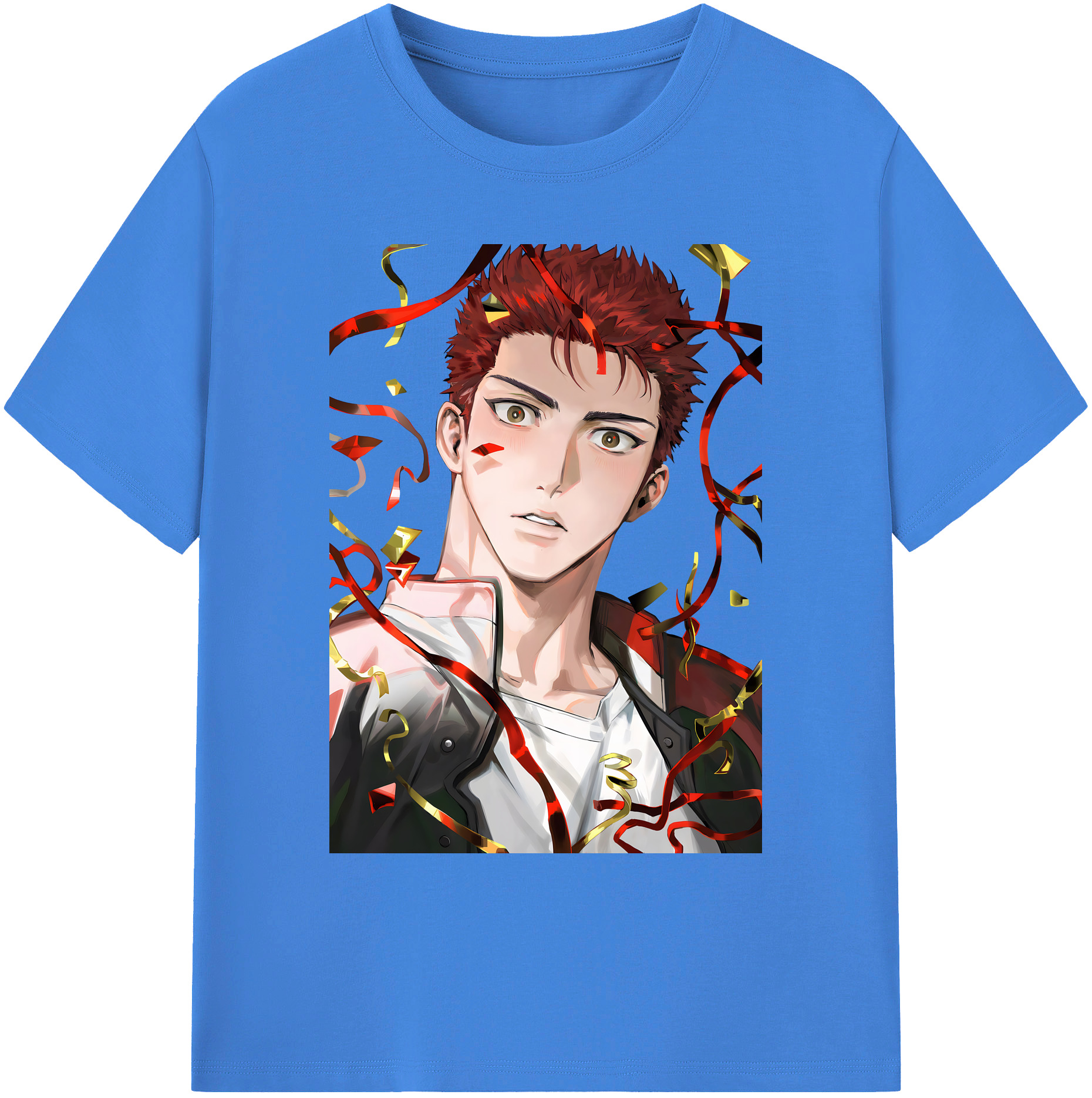 （画像用） SLAM DUNK／スラムダンク 綿100％ メンズ半袖Tシャツ｜肌触りやわらか＆通気性
