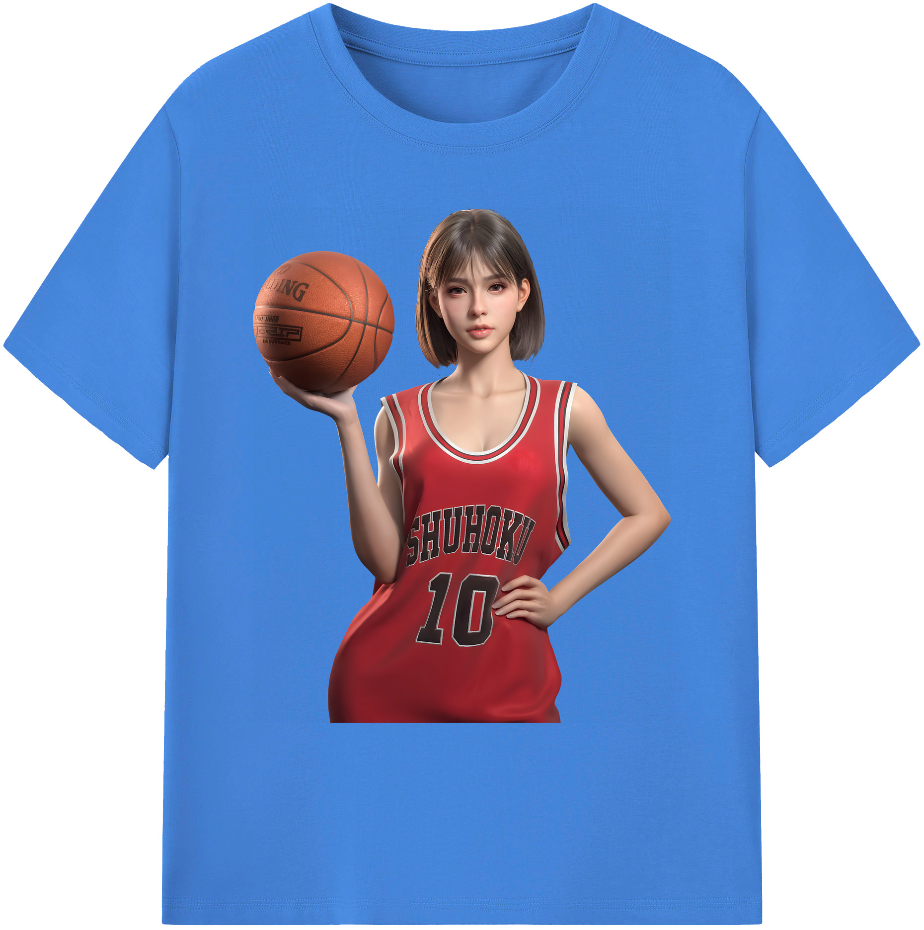 （画像用） SLAM DUNK／スラムダンク 綿100％ メンズ半袖Tシャツ｜肌触りやわらか＆通気性