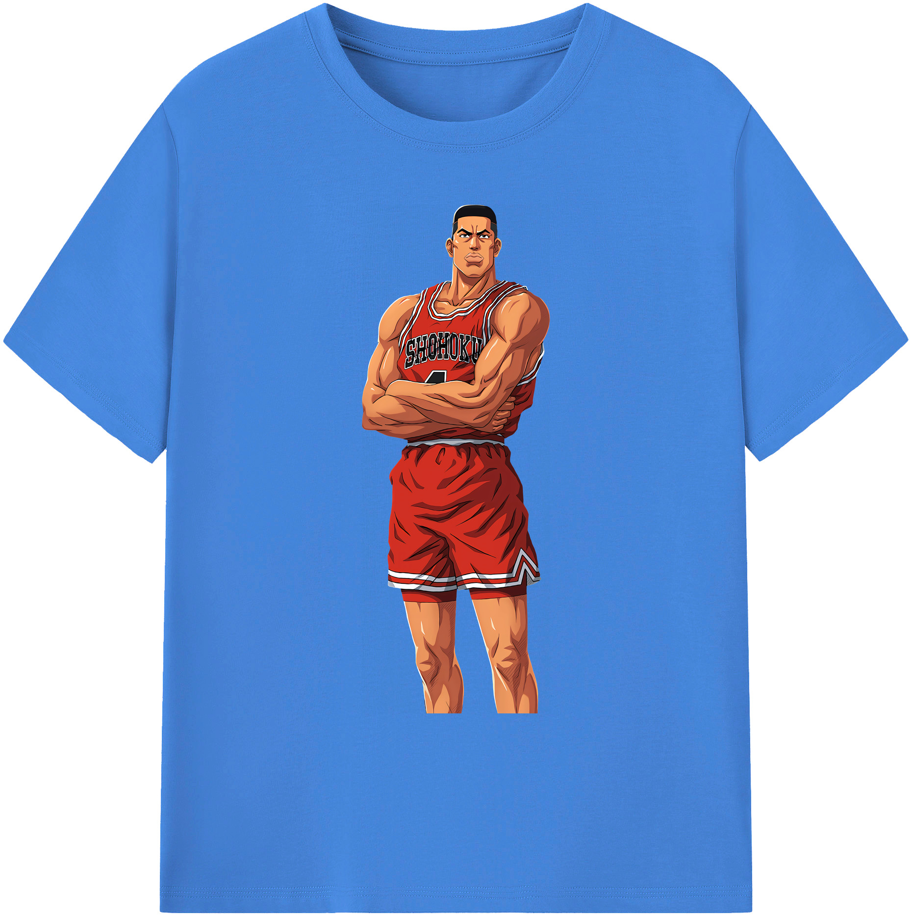 （画像用） SLAM DUNK／スラムダンク 綿100％ メンズ半袖Tシャツ｜肌触りやわらか＆通気性