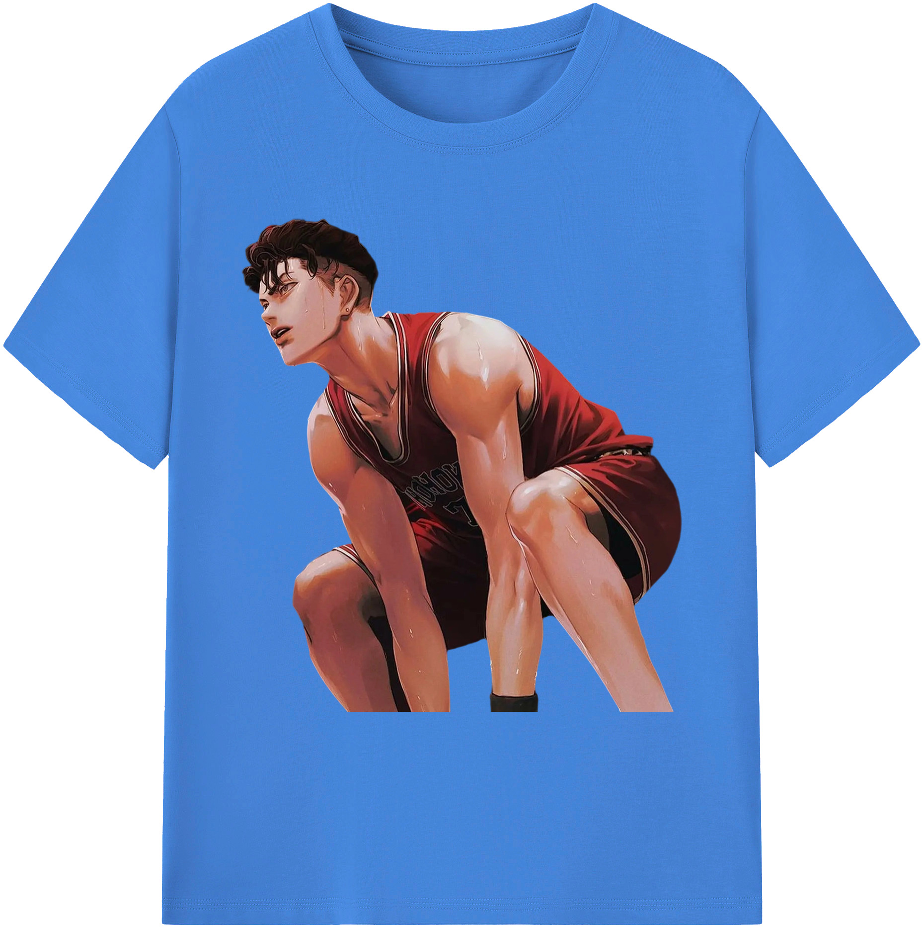 （画像用） SLAM DUNK／スラムダンク 綿100％ メンズ半袖Tシャツ｜肌触りやわらか＆通気性